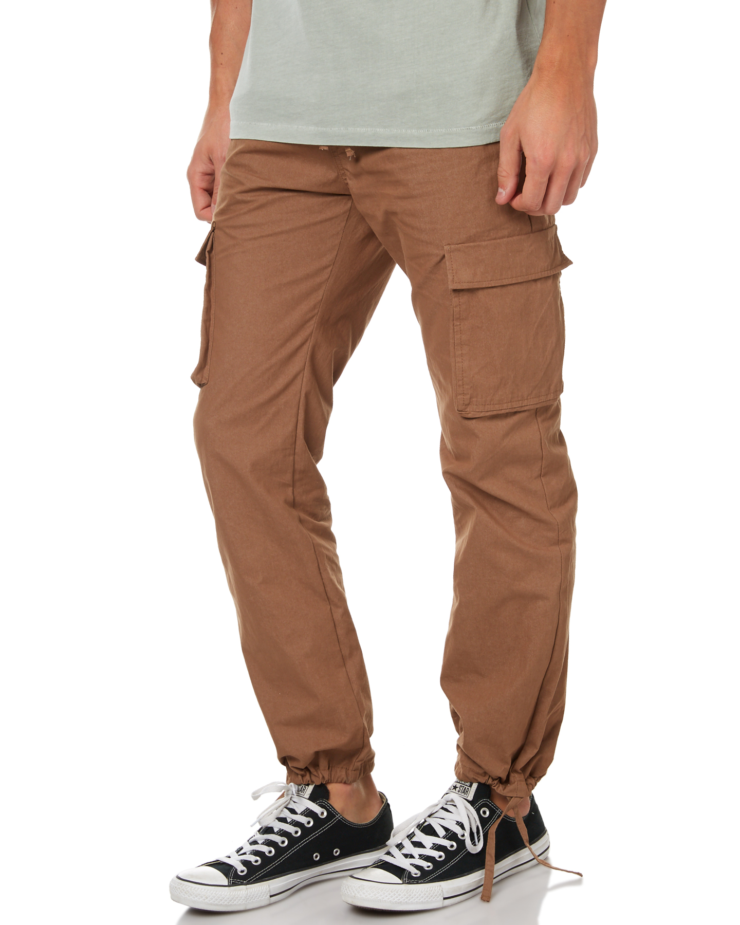 Zanerobe Tracer Mens Cargo Pant - Camel | SurfStitch