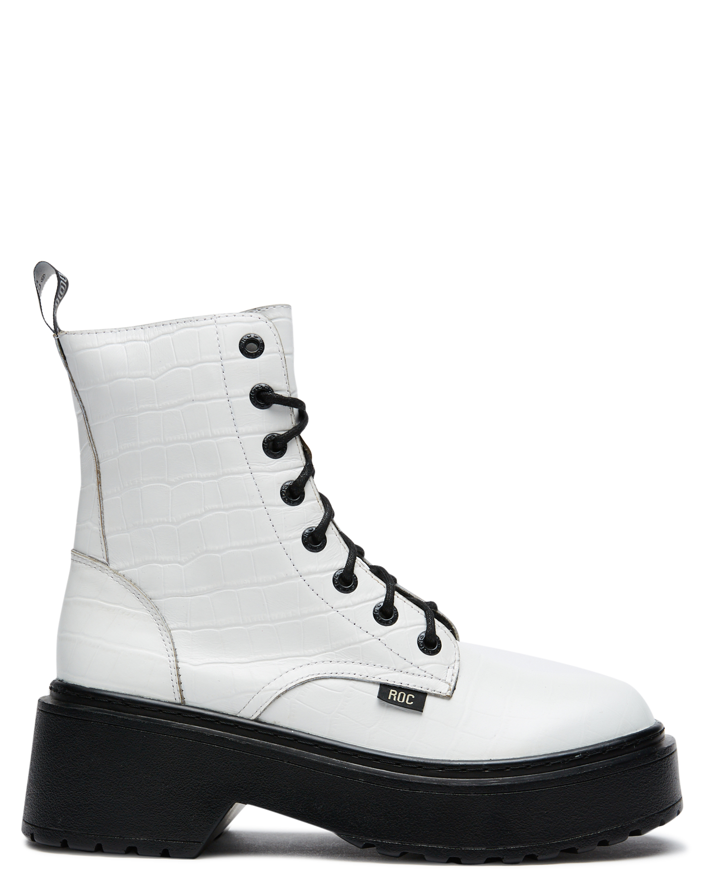 croc white boots