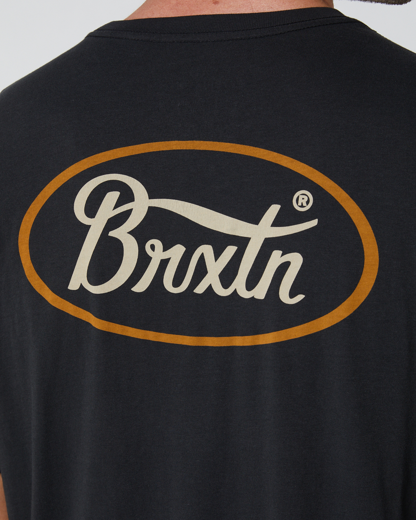 Brixton Parsons S/S Tailored Tee - Black Brown | SurfStitch