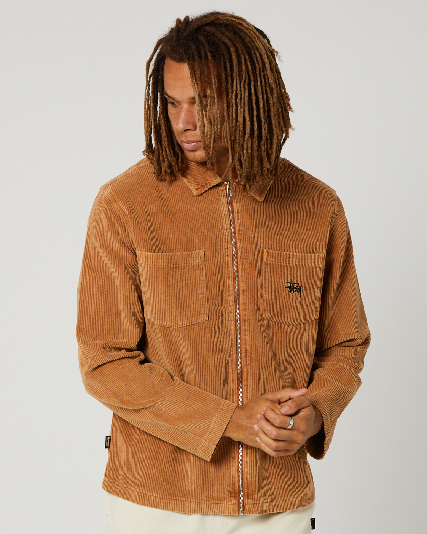 stussy tyler cord jacket