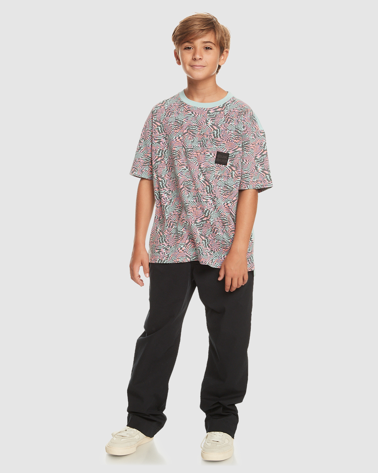 Quiksilver Boys 8-16 Radical All-Over Tee - Purple Rose | SurfStitch