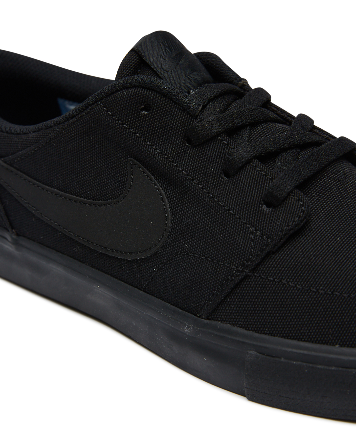 nike black wide shoes