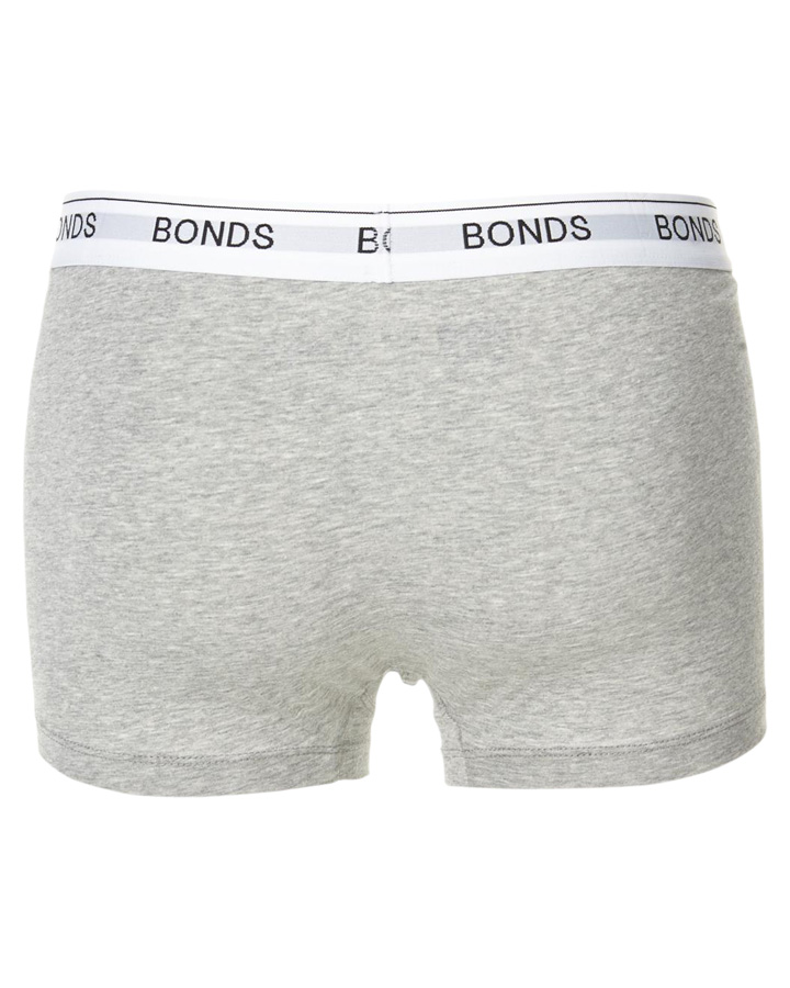Bonds Guy Front Trunk 3 Pack Mens Underwear - Grey Marle | SurfStitch
