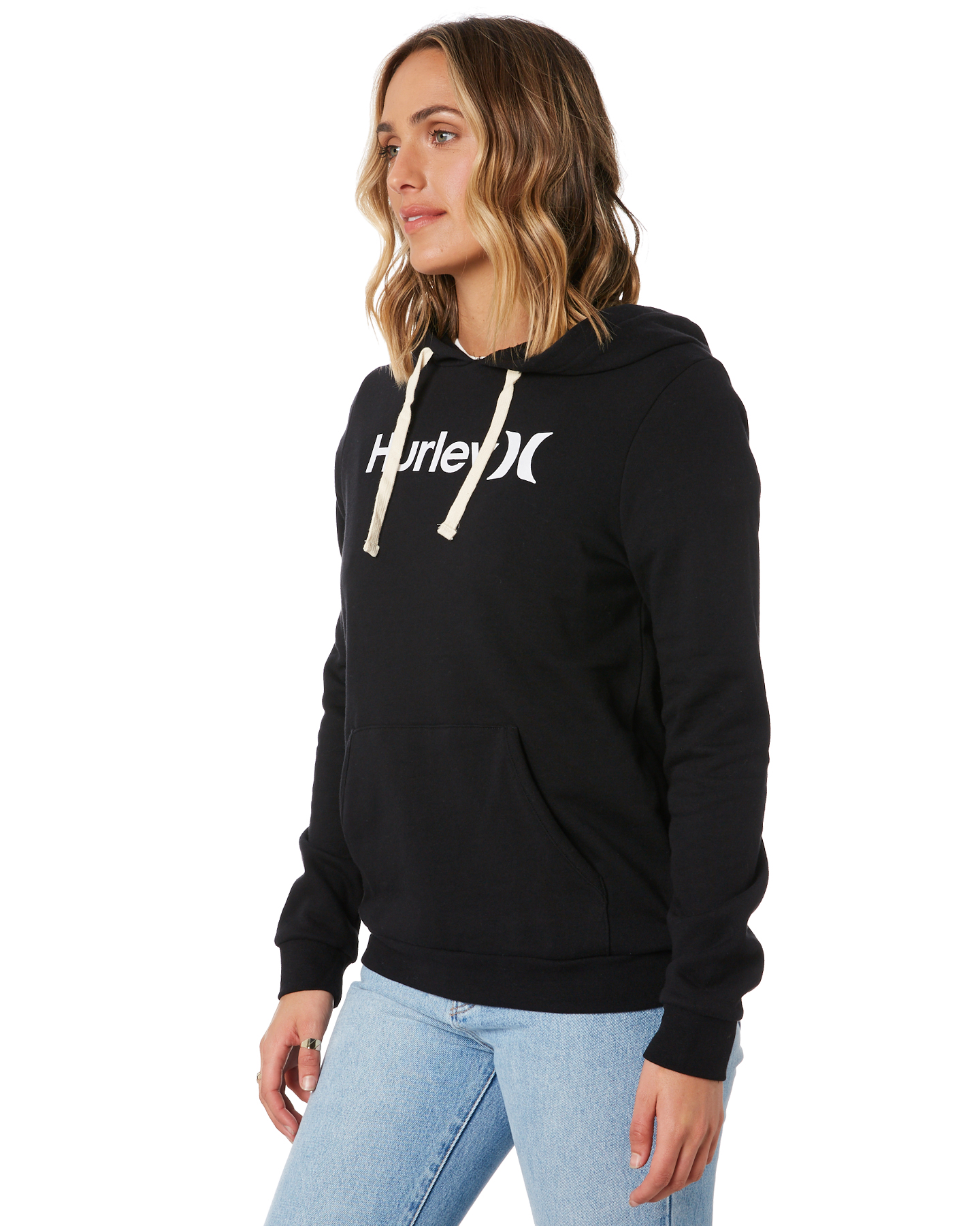 Hurley One And Only Fleece Pull Over - Black | SurfStitch