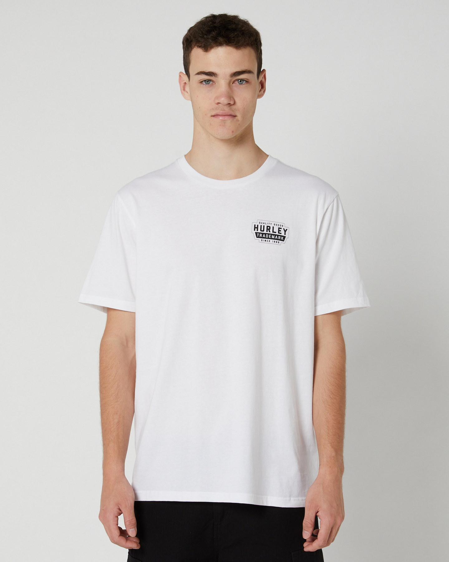 Hurley Mens Ss Station Tee - White | SurfStitch