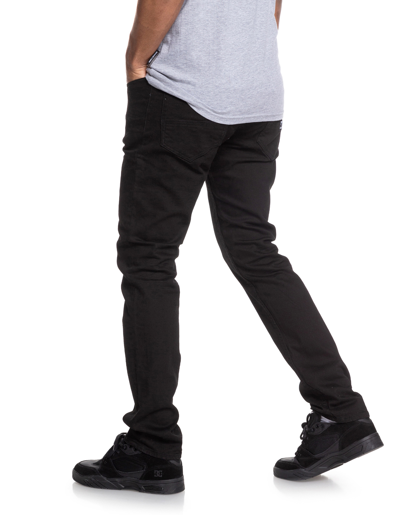 Dc Shoes Mens Worker Straight Fit Jeans - Black Rinse | SurfStitch