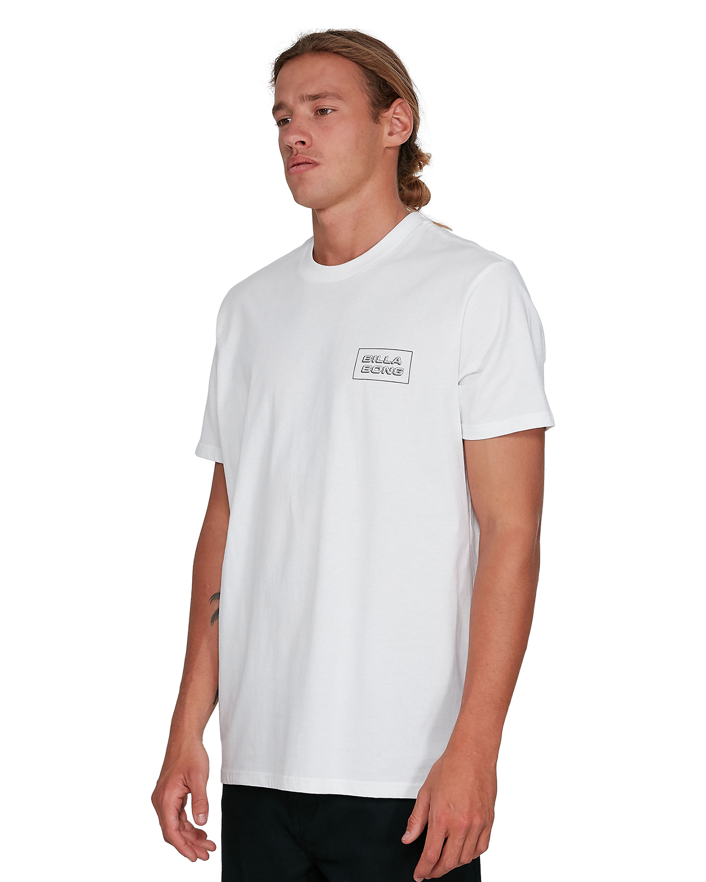 billabong white t shirt mens