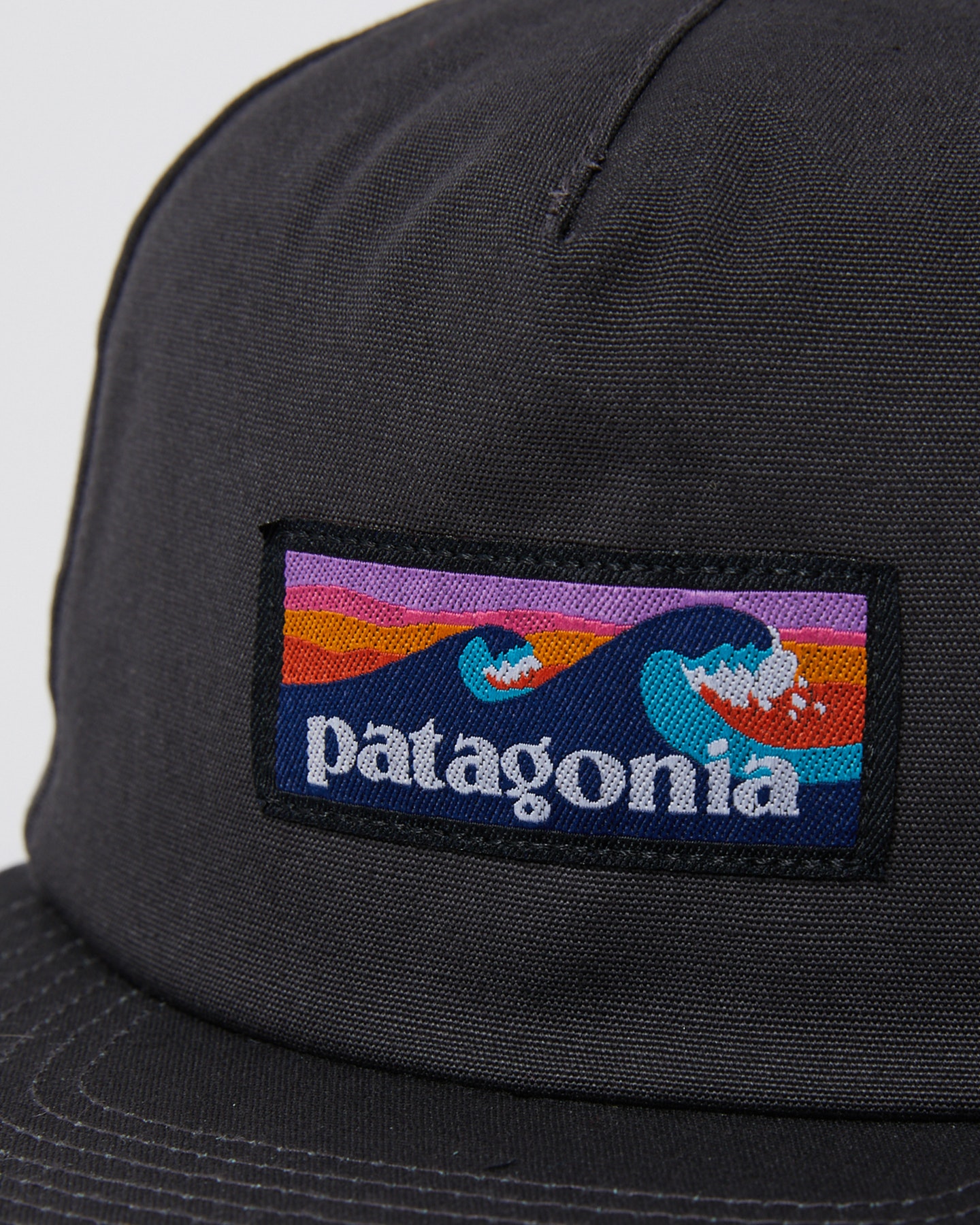 Patagonia Boardshort Label Funfarer Cap - Black | SurfStitch