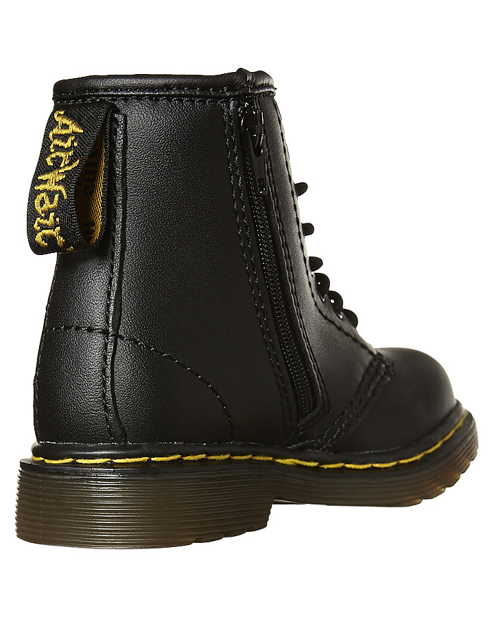 dr martens boots zip front
