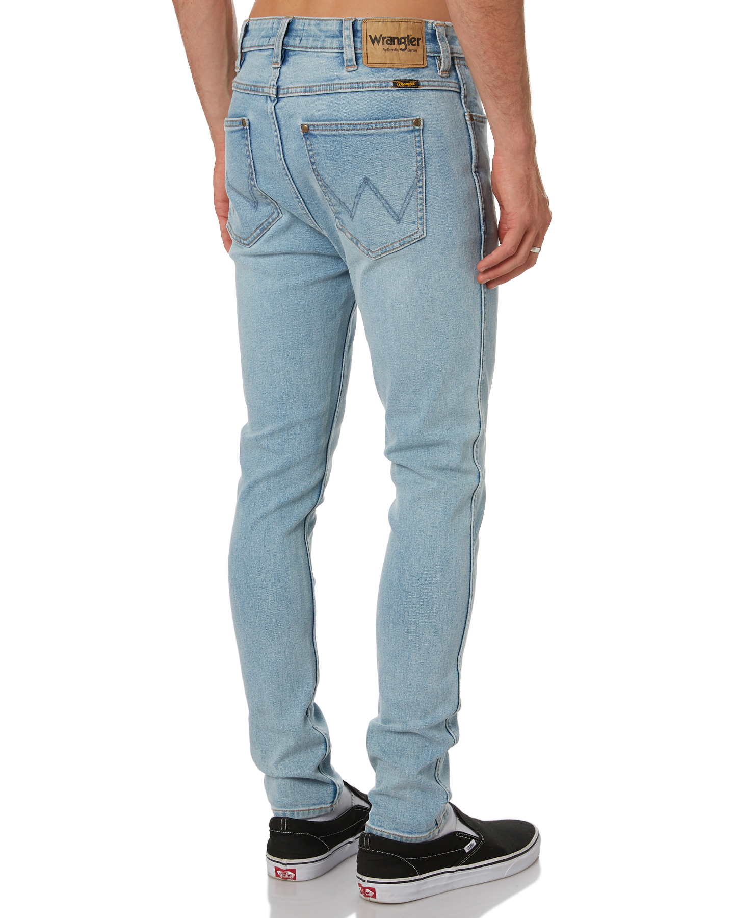 Wrangler Strangler R28 Mens Jean - Honkey Tonk Blue | SurfStitch