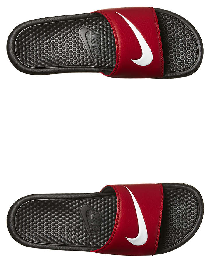 nike swoosh slides mens
