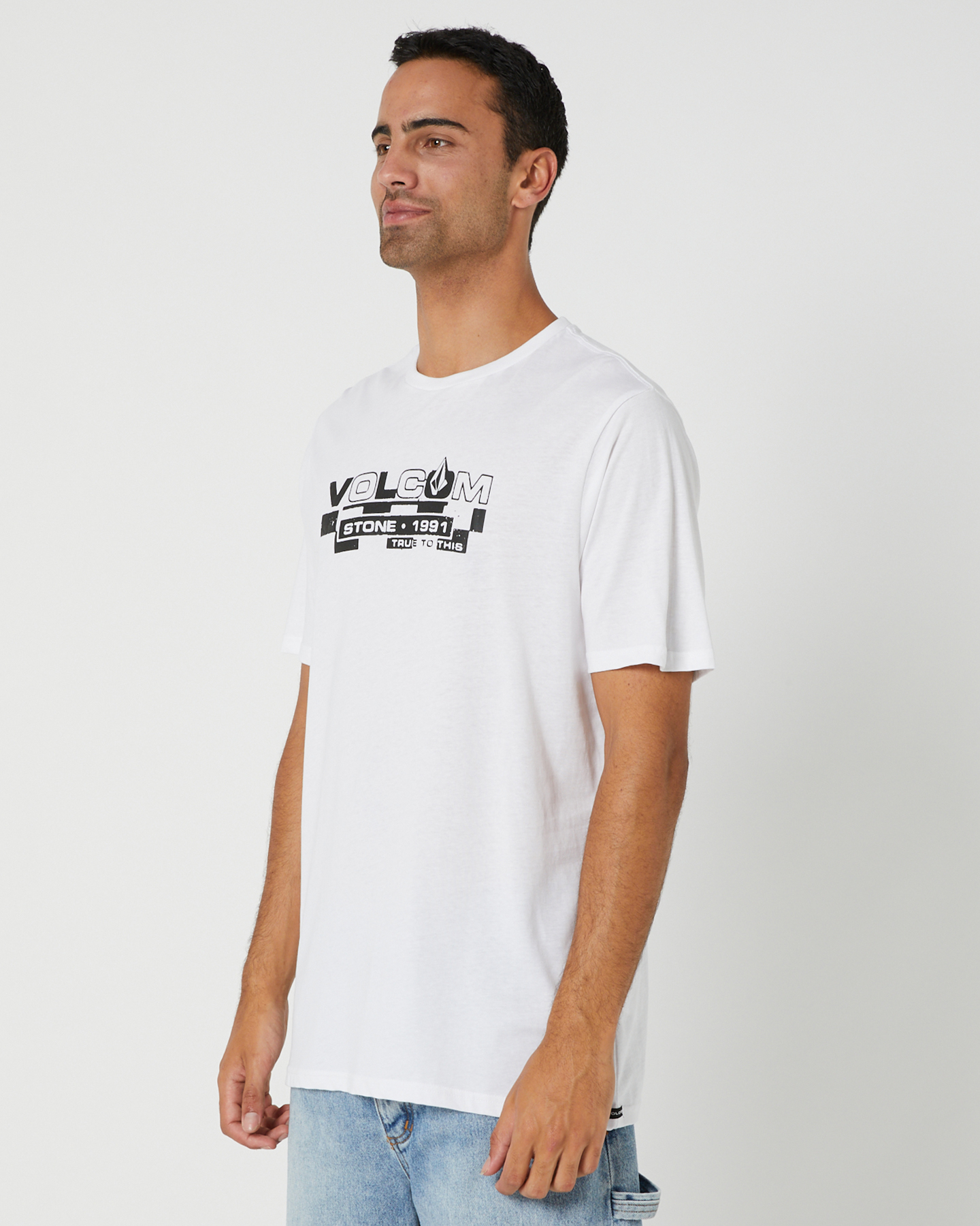 Volcom Slap Dash Ss Tee - White | SurfStitch