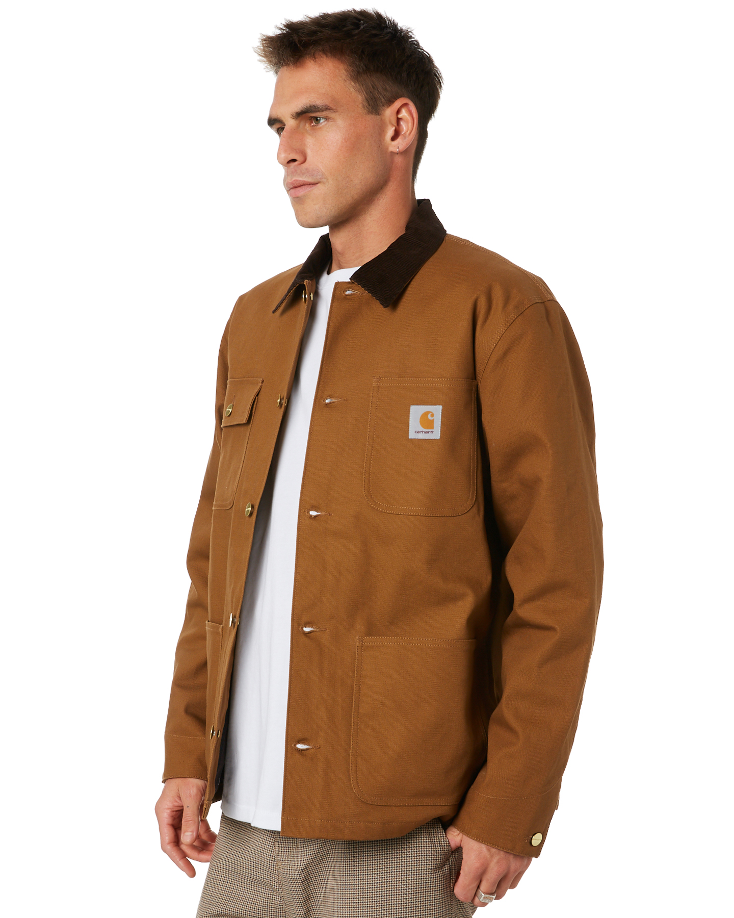 Carhartt Michigan Mens Coat - Hamilton Brown | SurfStitch