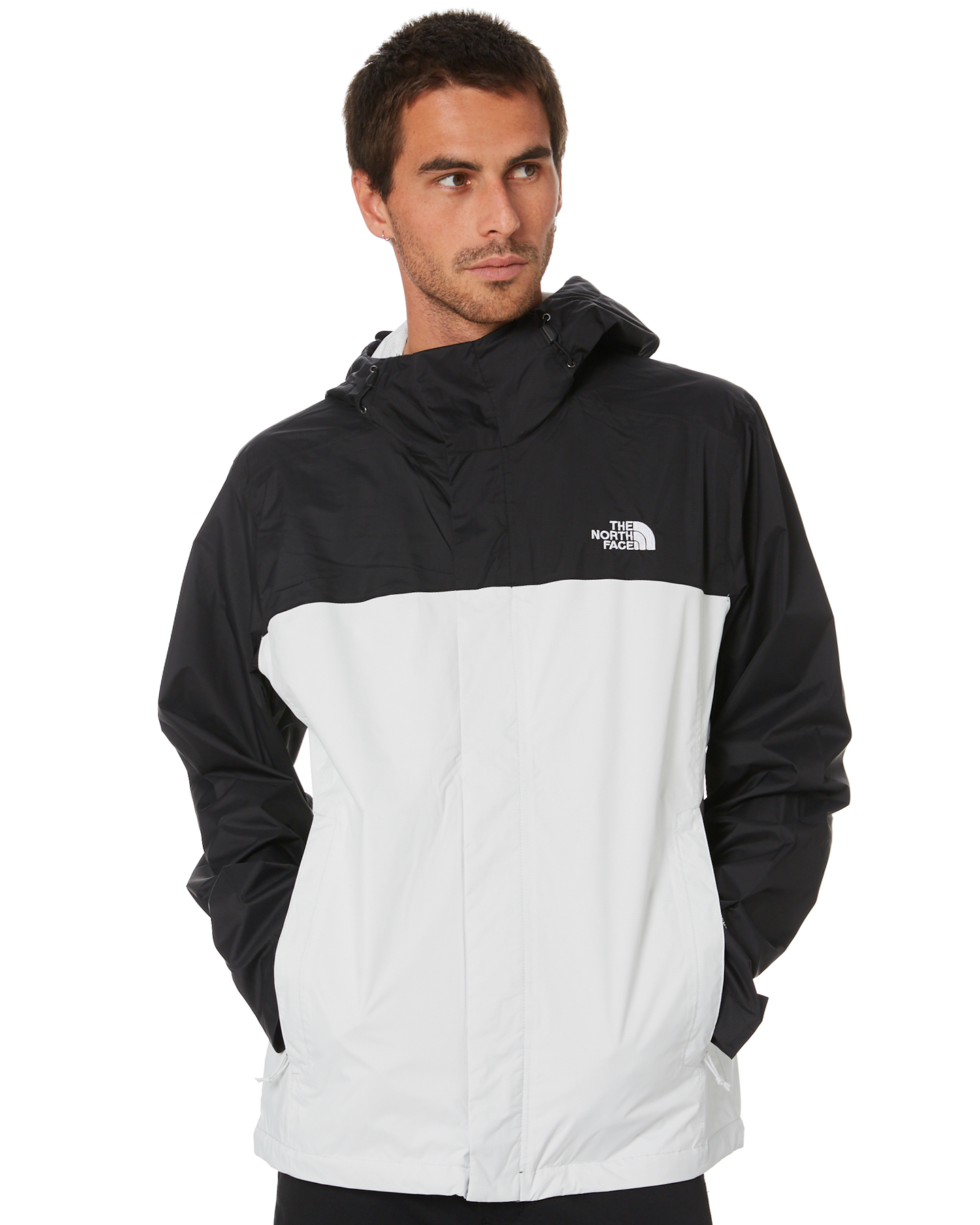 north face coat black mens