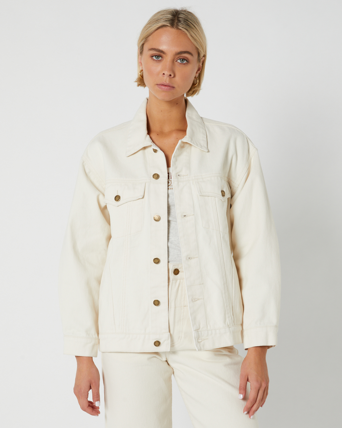 Thrills Madi Jacket - Heritage White | SurfStitch