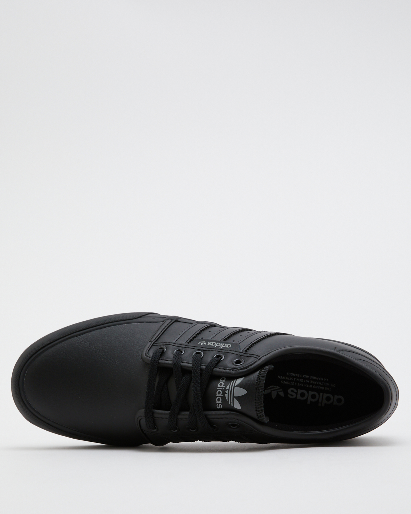 Adidas Mens Seeley Xt Leather Shoe - Black Black | SurfStitch