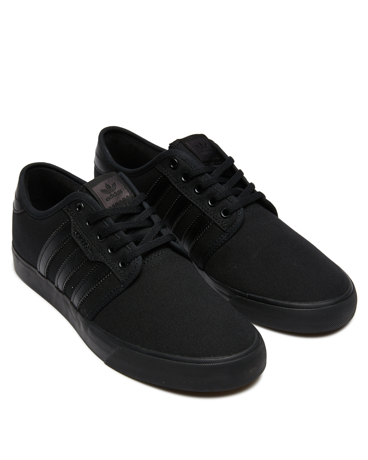 Adidas Mens Seeley Shoe - Black Black | SurfStitch