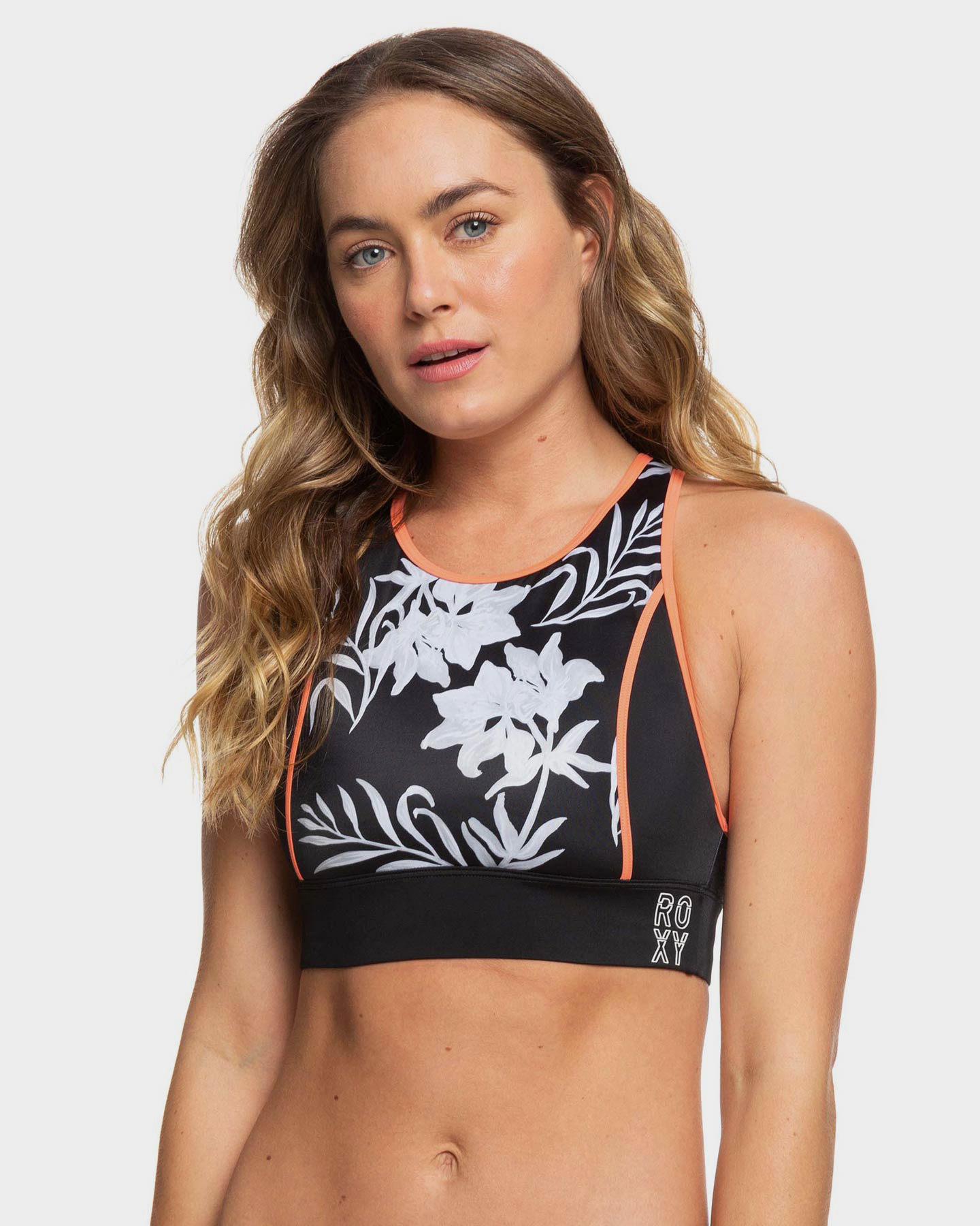 women's swim crop top