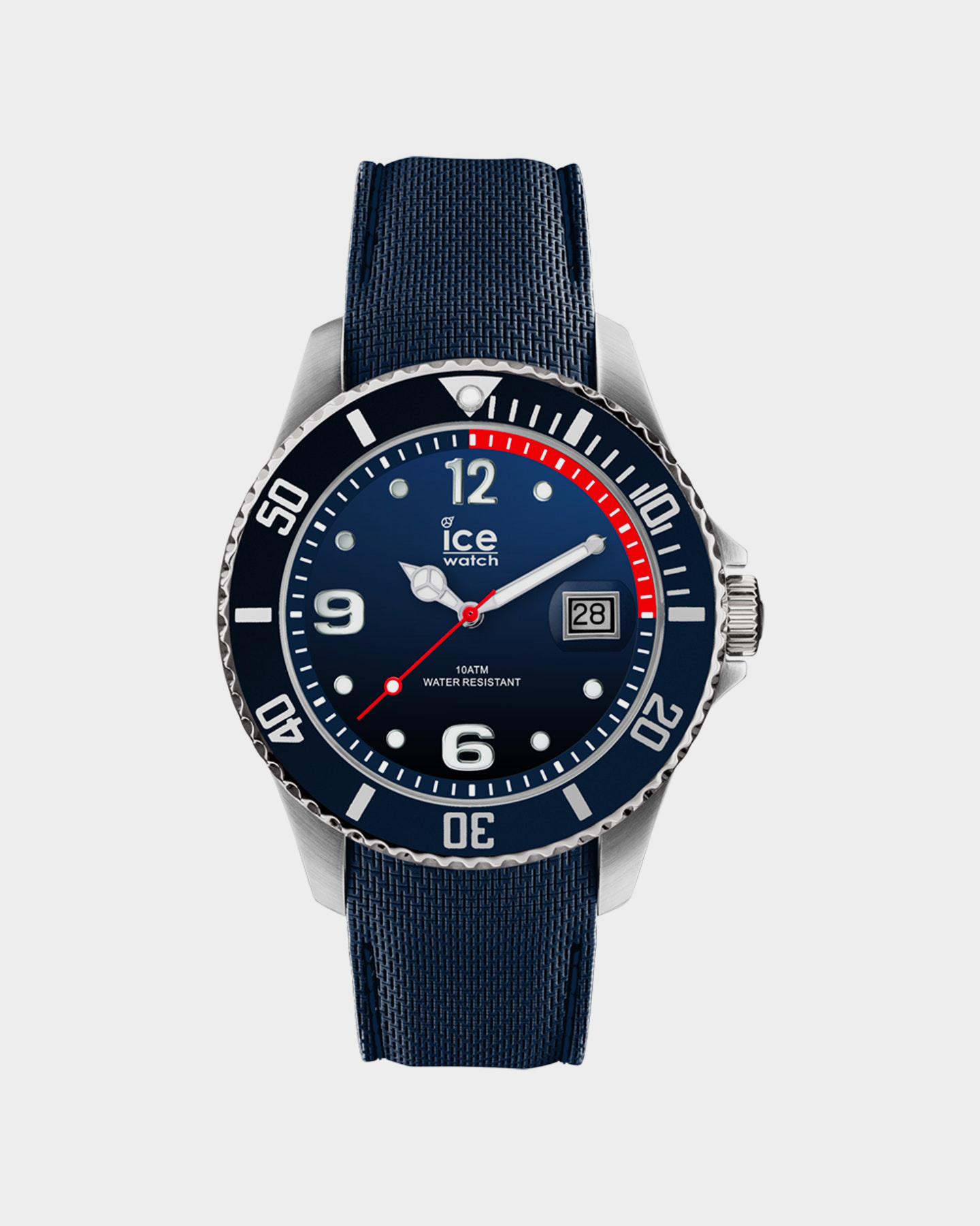 Ice Watch Ice Steel Watch Large Blue SurfStitch