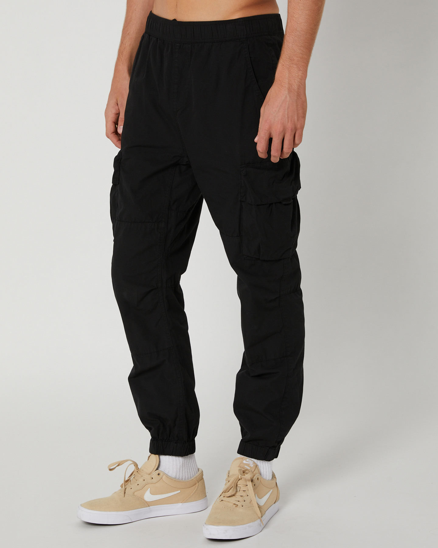 Urban Classics RIPSTOP CARGO PANTS - Pantalones cargo - black