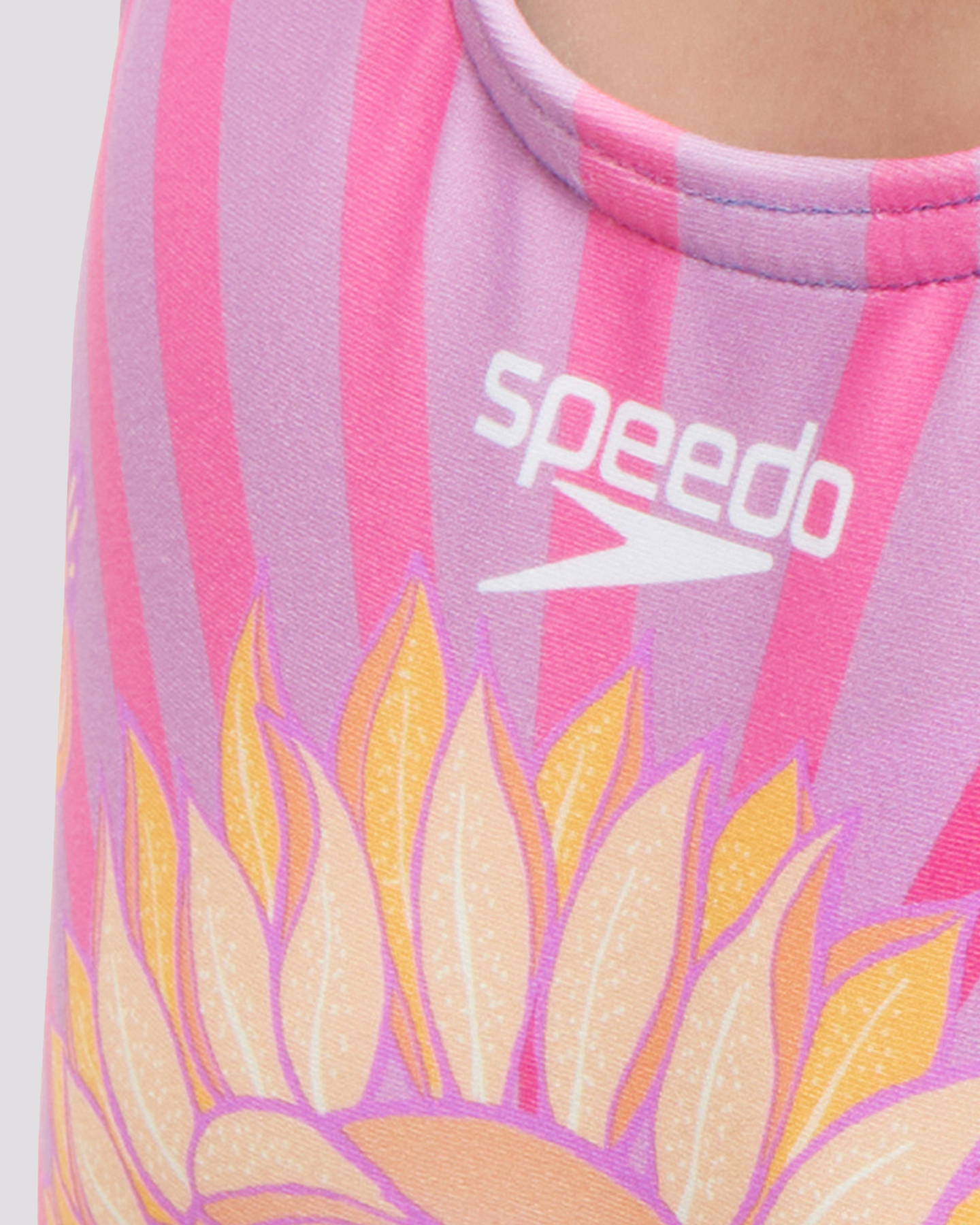Speedo Toddler Girls Digital Placement Swimsuit - Baja Blue | SurfStitch