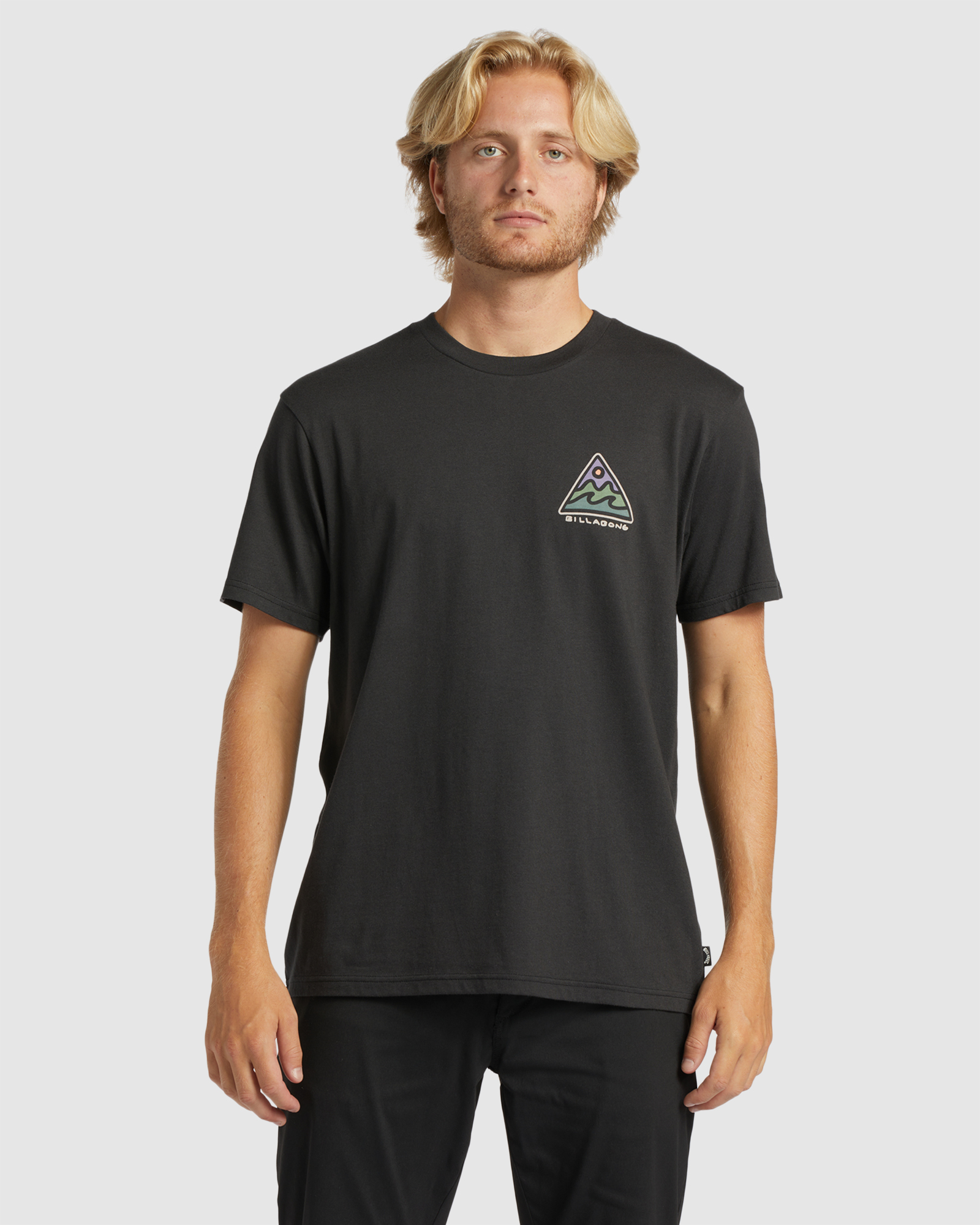 Billabong Frontier Ss Tee - Washed Black | SurfStitch