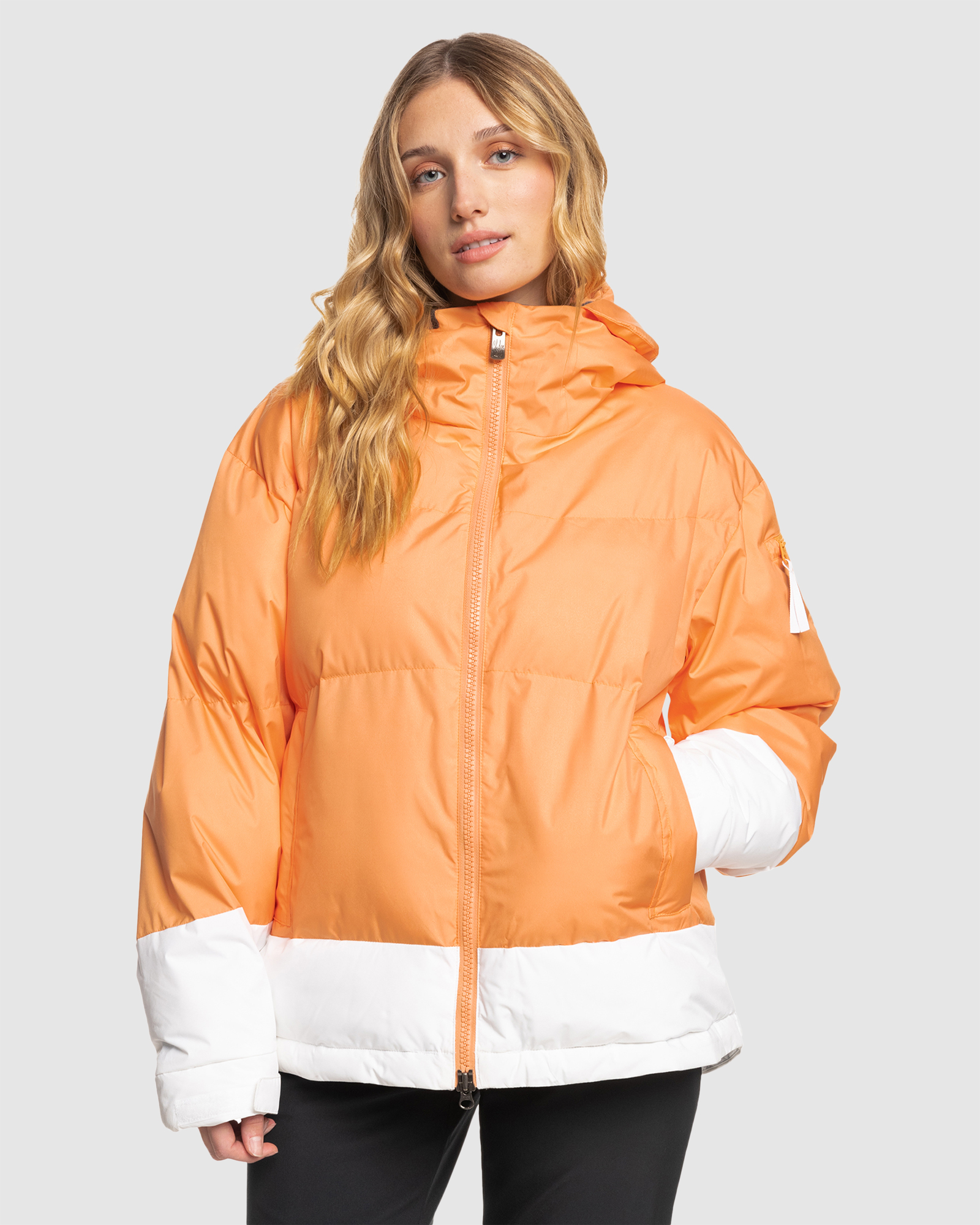 Puffy orange jacket 2025