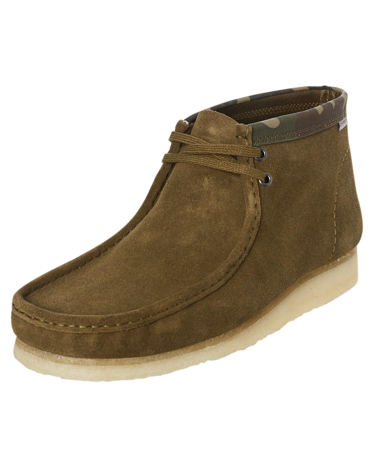 Clarks Originals Mens Carhartt Wip Wallabee Boot - Olive Combi | SurfStitch