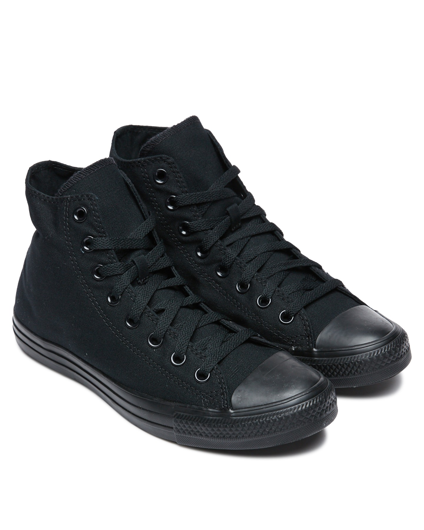 Converse Womens Chuck Taylor All Star Hi Top Shoe - Black Monochrome ...
