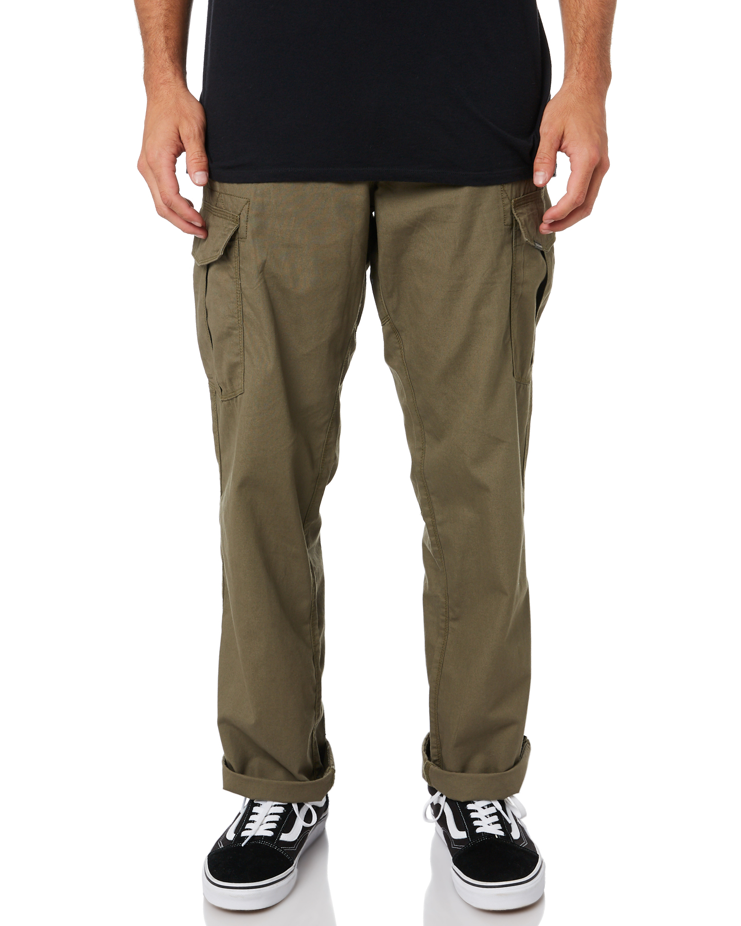 Volcom Miter Ii Mens Cargo Pant - Army Green Combo | SurfStitch