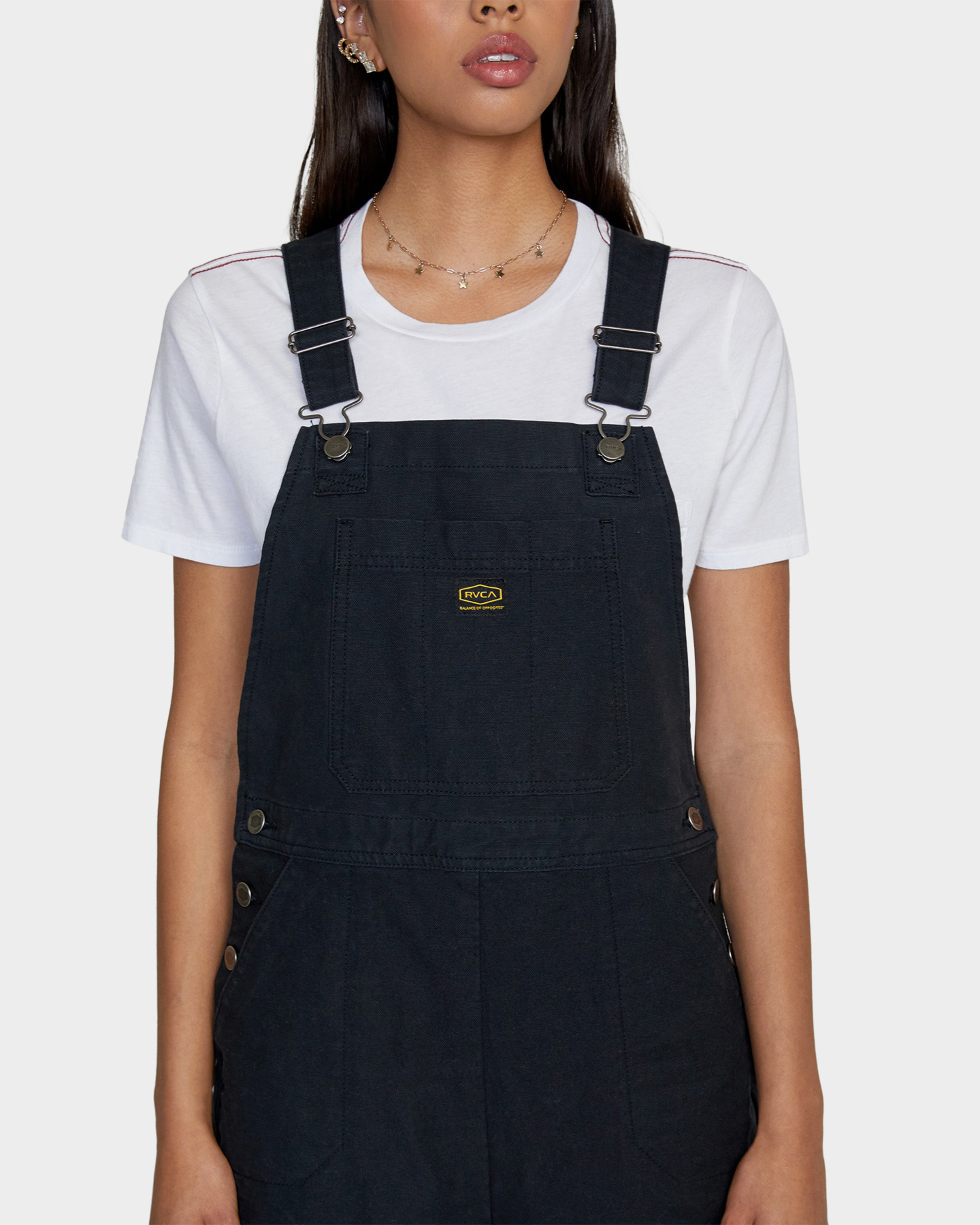 Rvca Recession Overall True Black SurfStitch