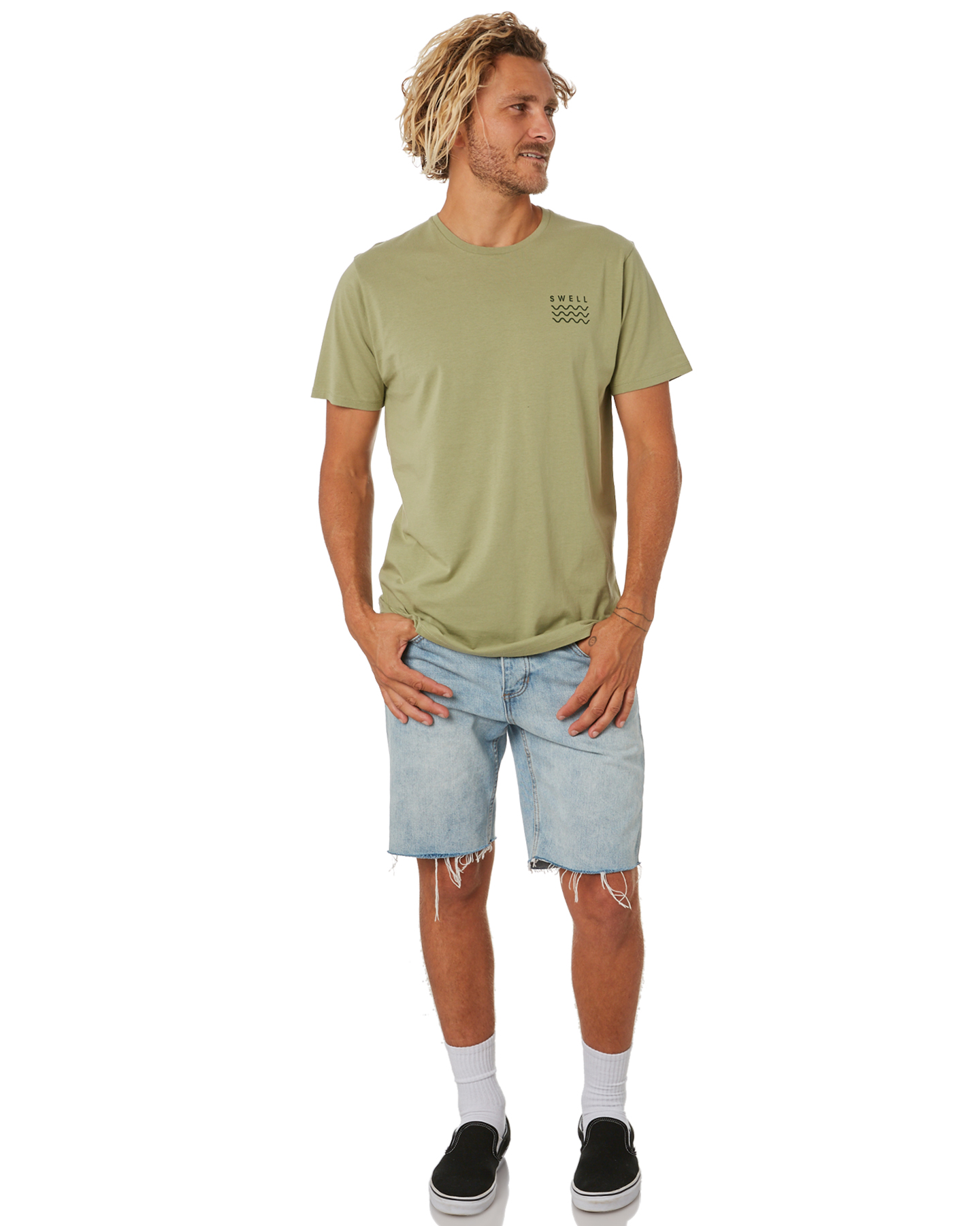 Swell Swell Tee - Seaweed | SurfStitch