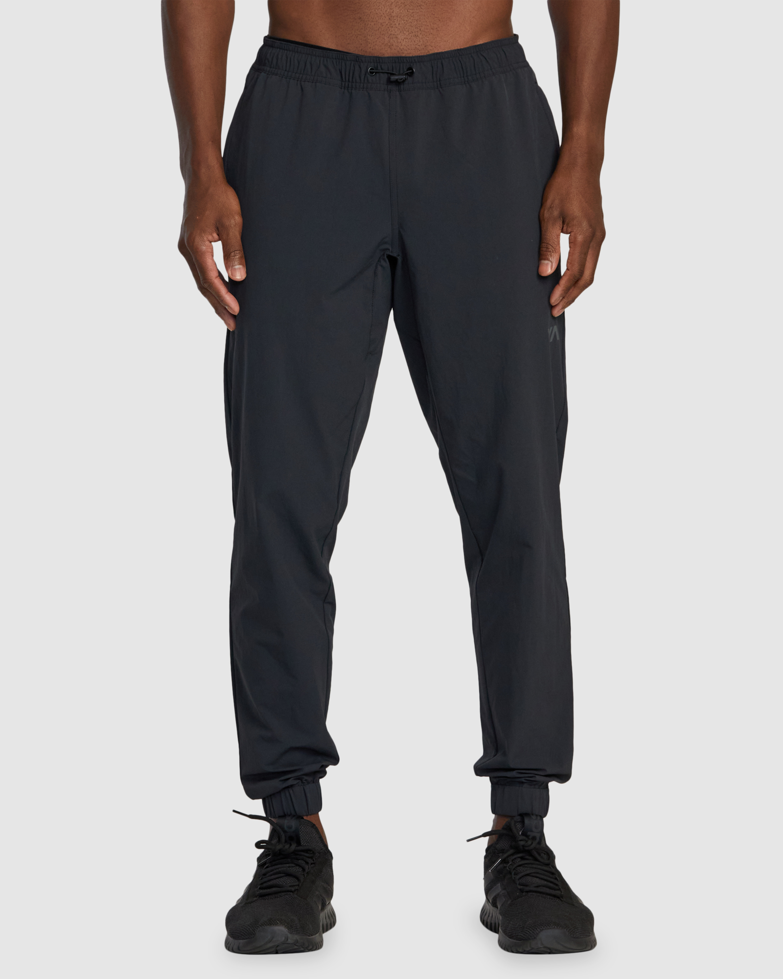 Rvca Spectrum Tech Slim Fit Trousers For Men Black SurfStitch