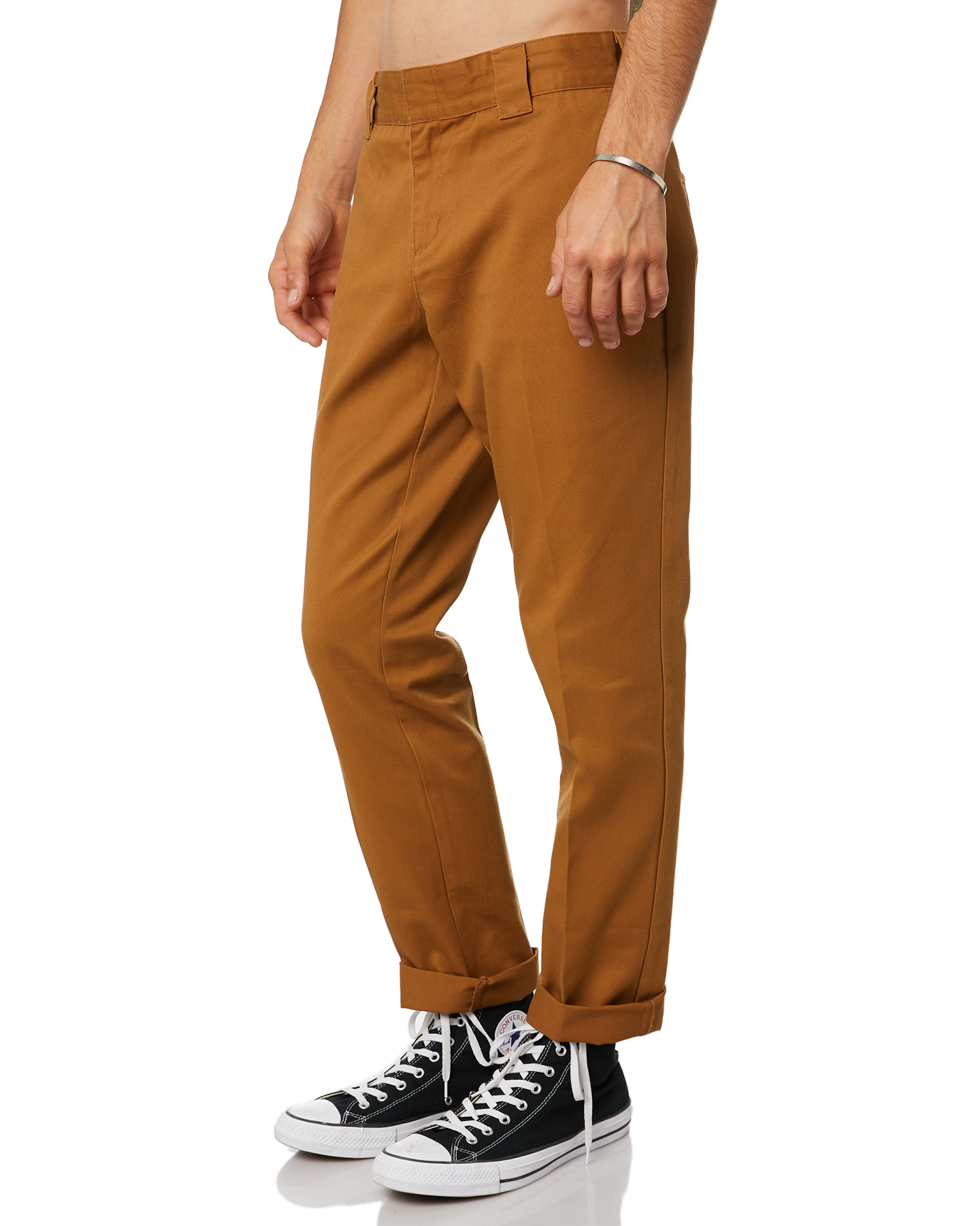 Dickies 872 Slim Fit Mens Work Pant - Brown Duck | SurfStitch