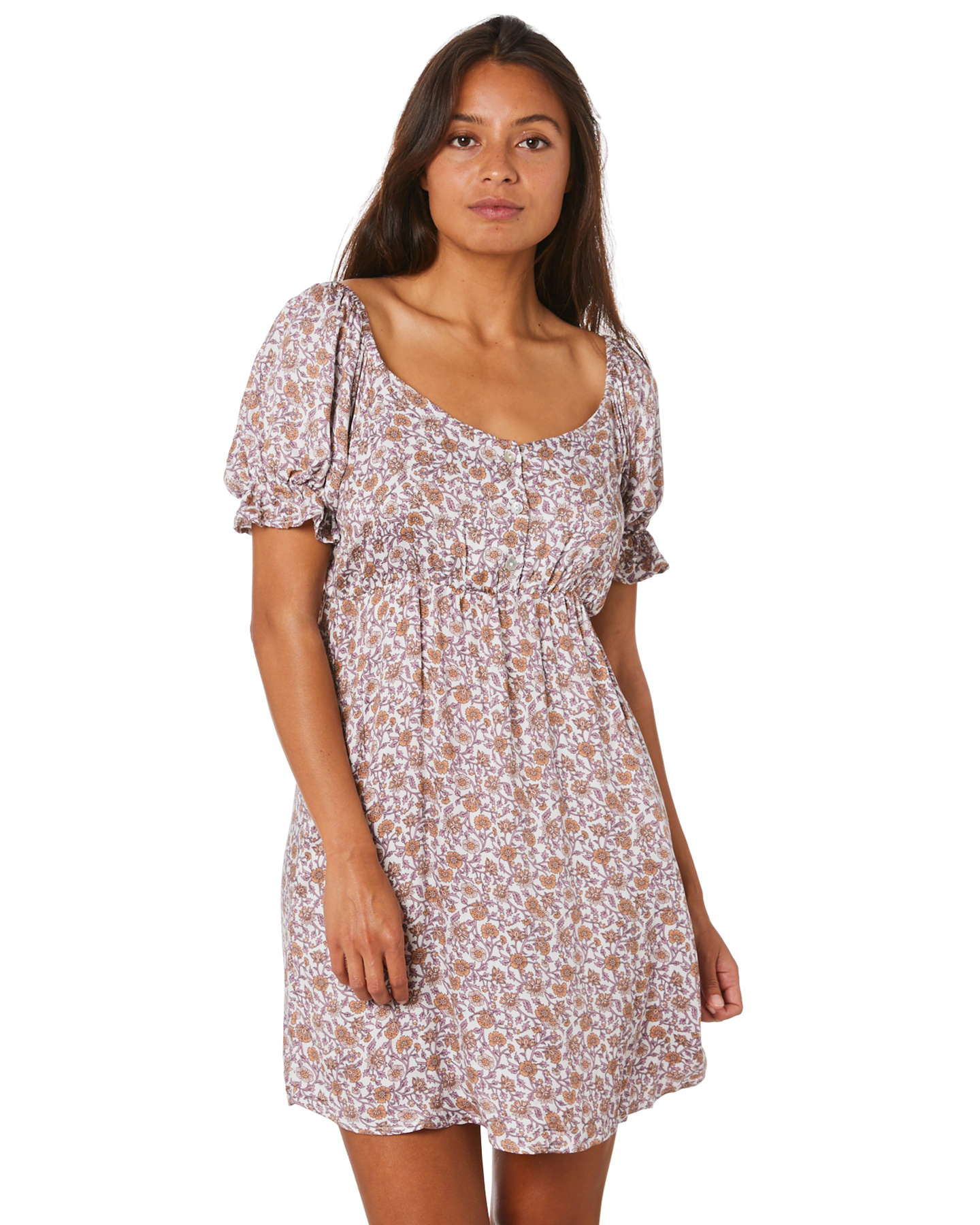 The Hidden Way Sunkissed Mini Dress - Sunkissed Floral | SurfStitch