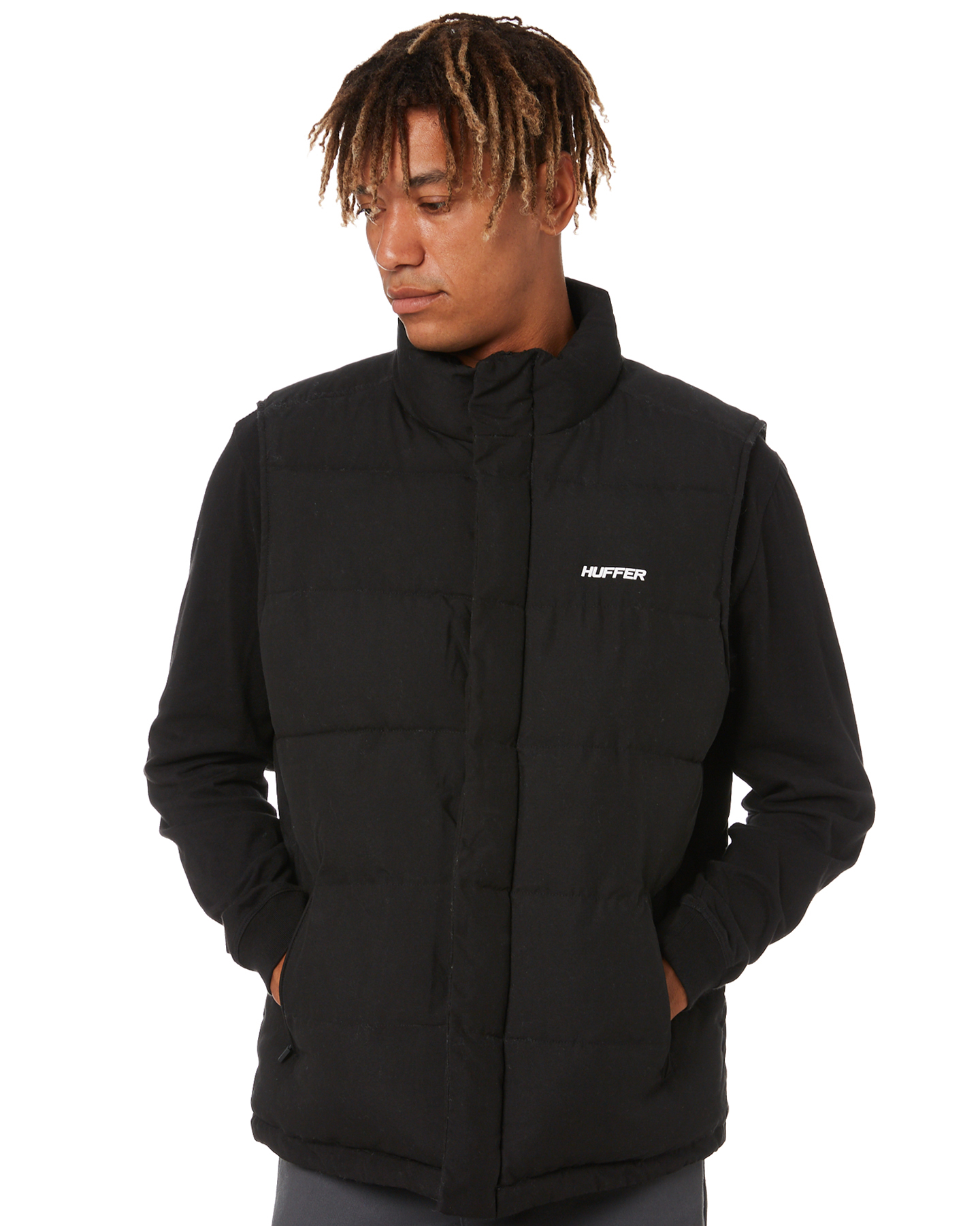 huffer down vest sale