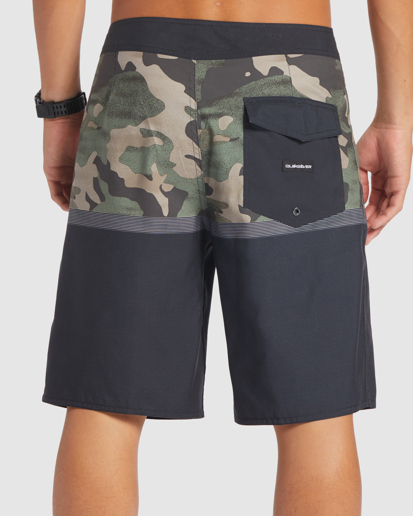 Quiksilver Mens Everyday Division 20 Inch Board Shorts - Black | SurfStitch