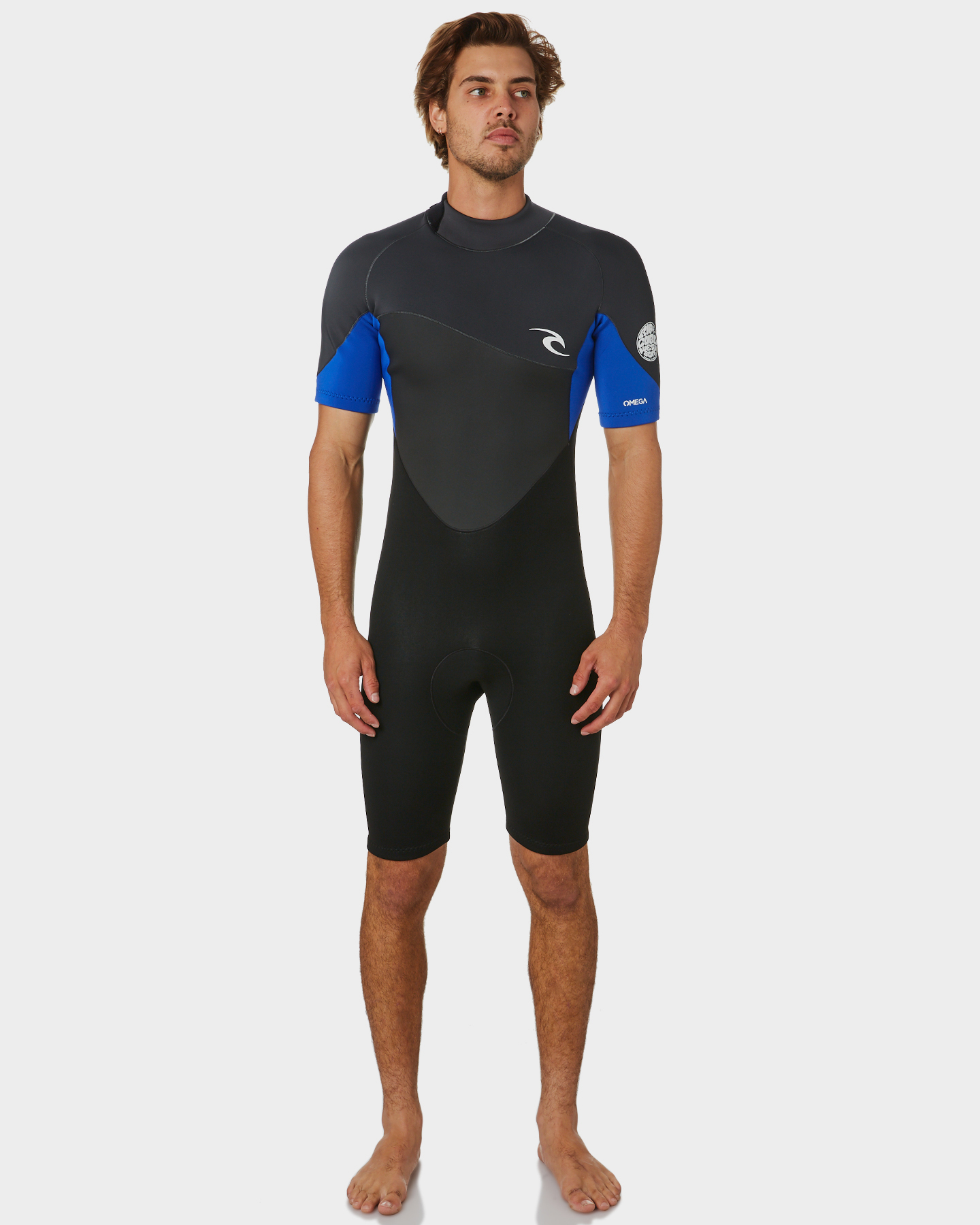 Rip Curl Omega 1-5Mm Ss Bz Spring Suit - Blue | SurfStitch