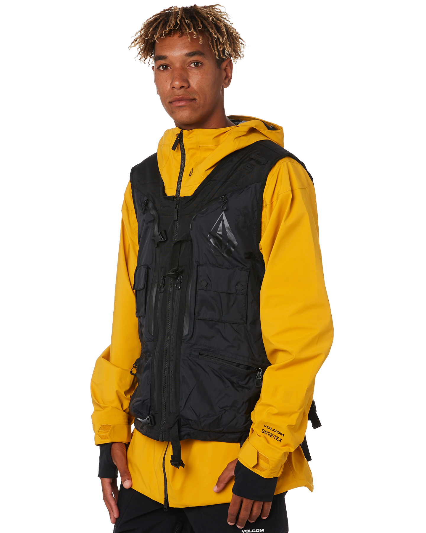 Volcom Iguchi Slack Snow Vest - Black | SurfStitch