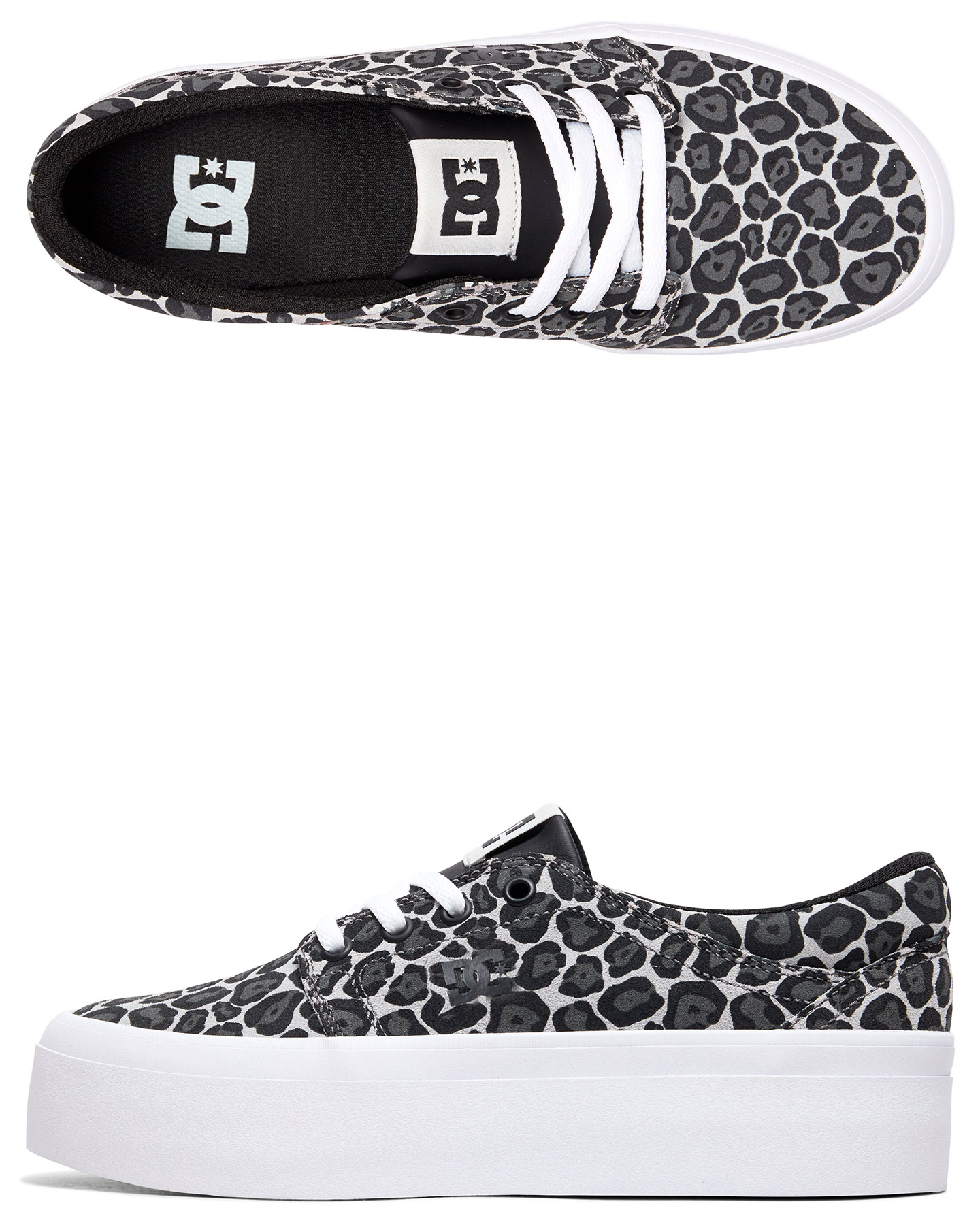 dc leopard print shoes