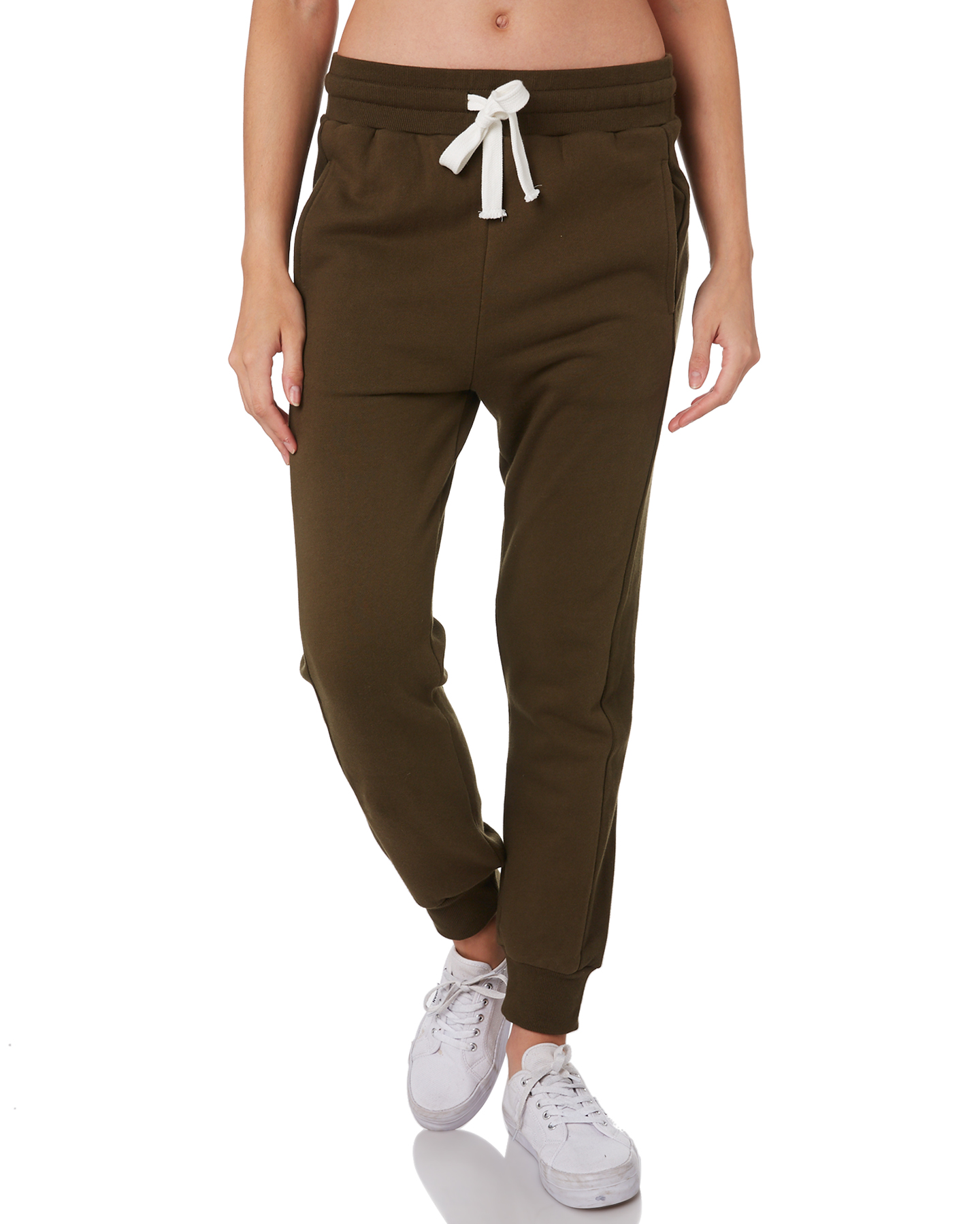 C&M Camilla And Marc Moore Track Pant - Dark Olive | SurfStitch