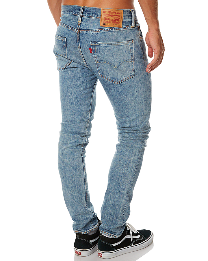 Levi`S 501 Skinny Mens Jean - Hillman | SurfStitch