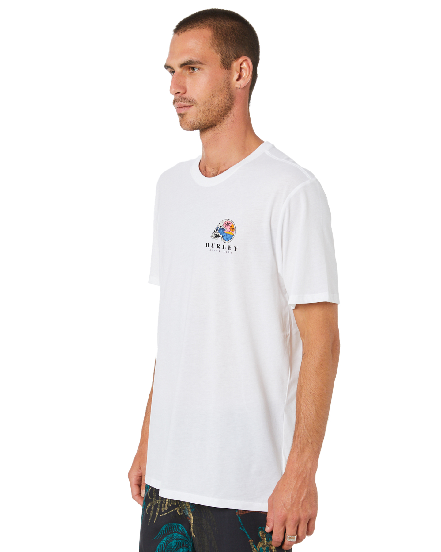 Hurley Dri-Fit Paradise Mind Mens T-Shirt - White | SurfStitch