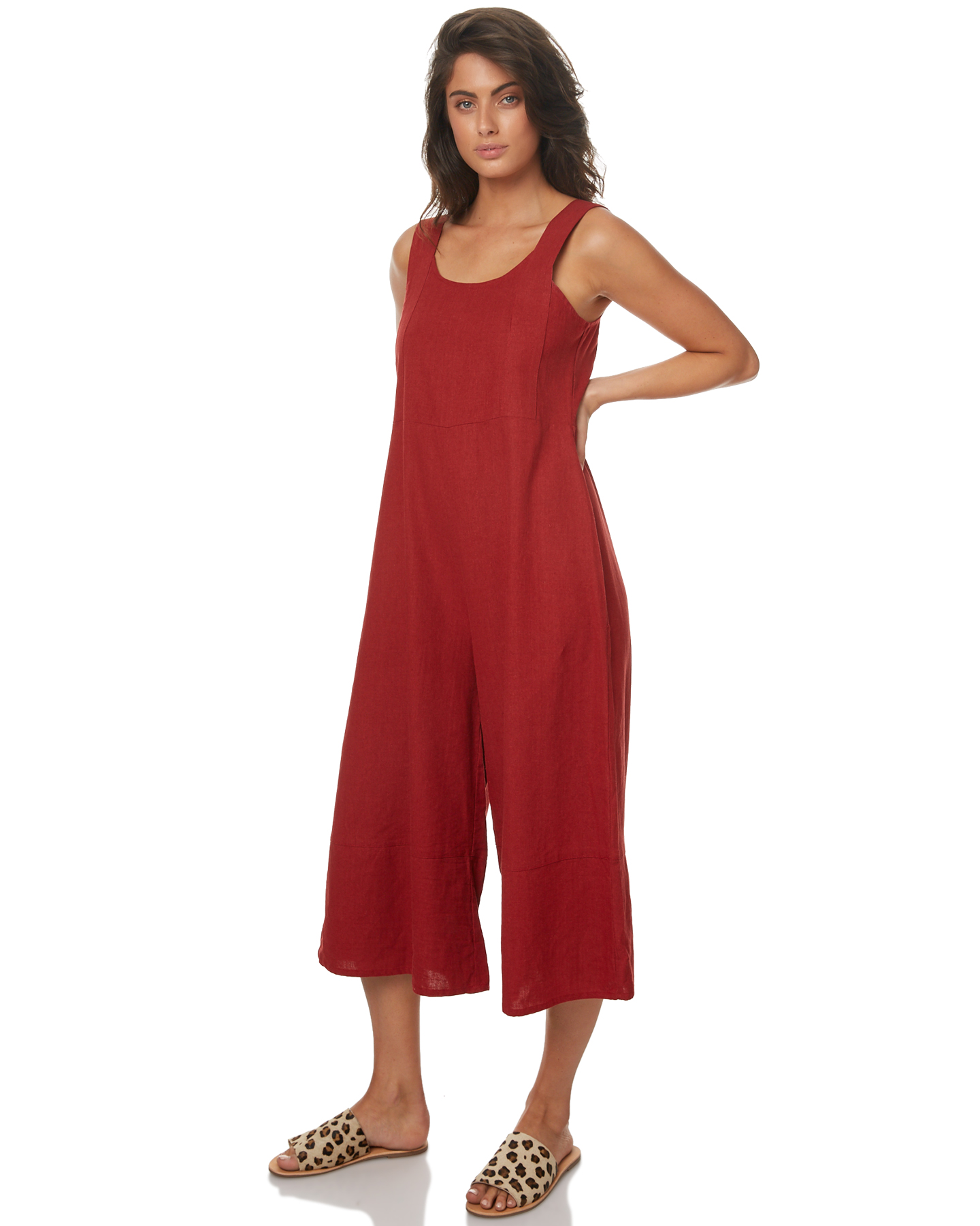 Zulu And Zephyr Stella Pantsuit Red SurfStitch