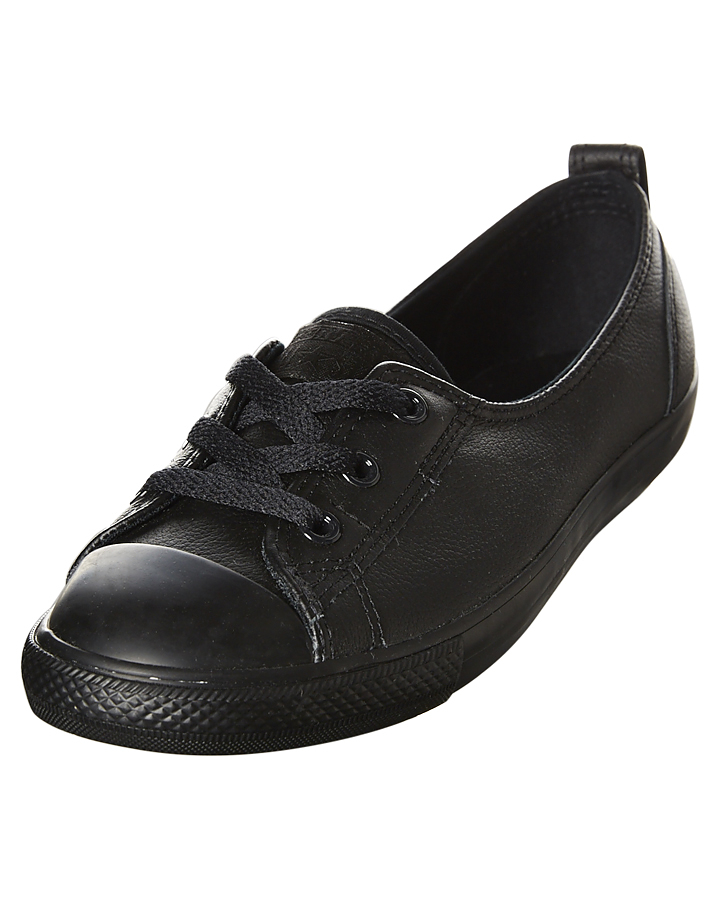 converse leather ballet shoes