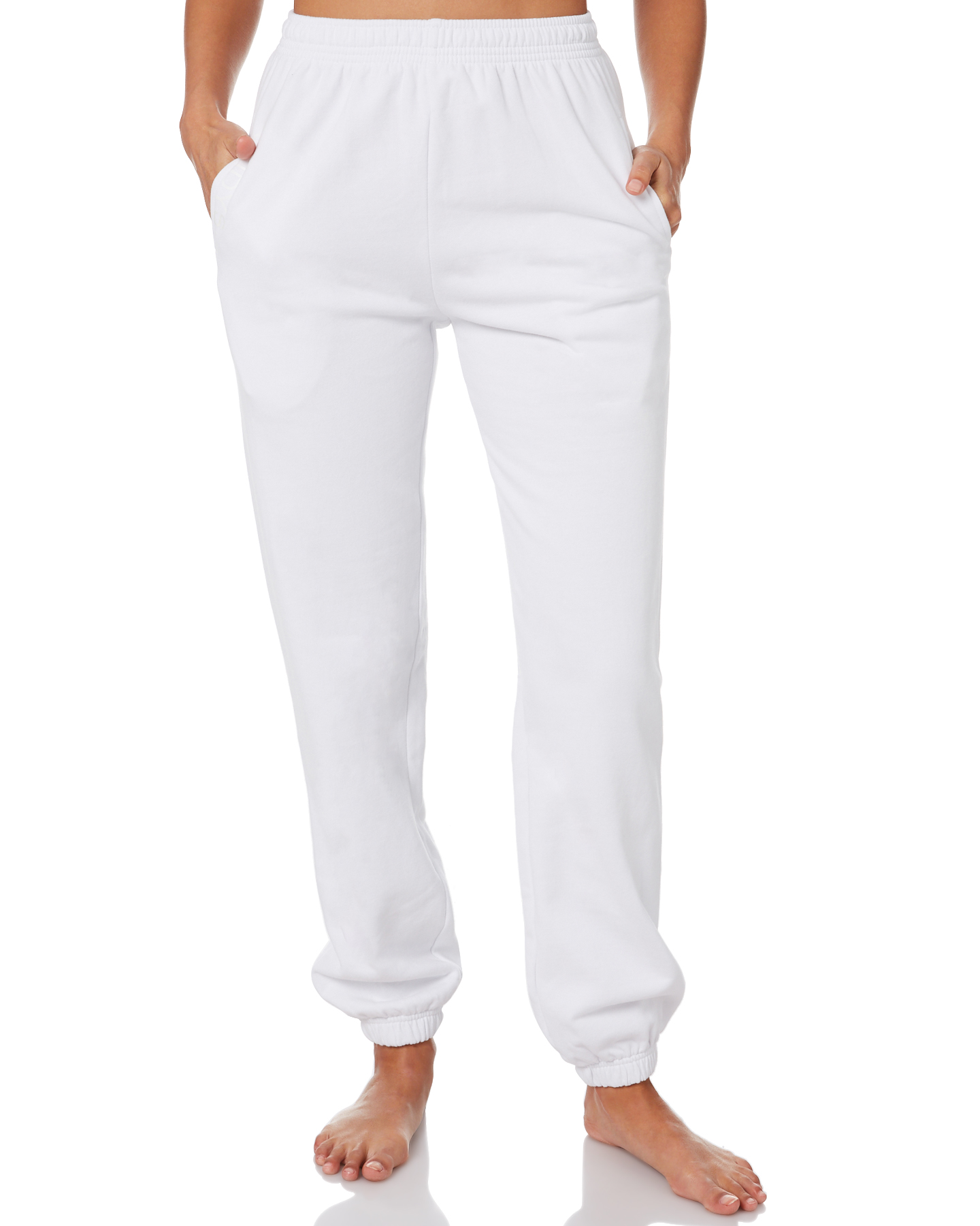 womens sweatpants white