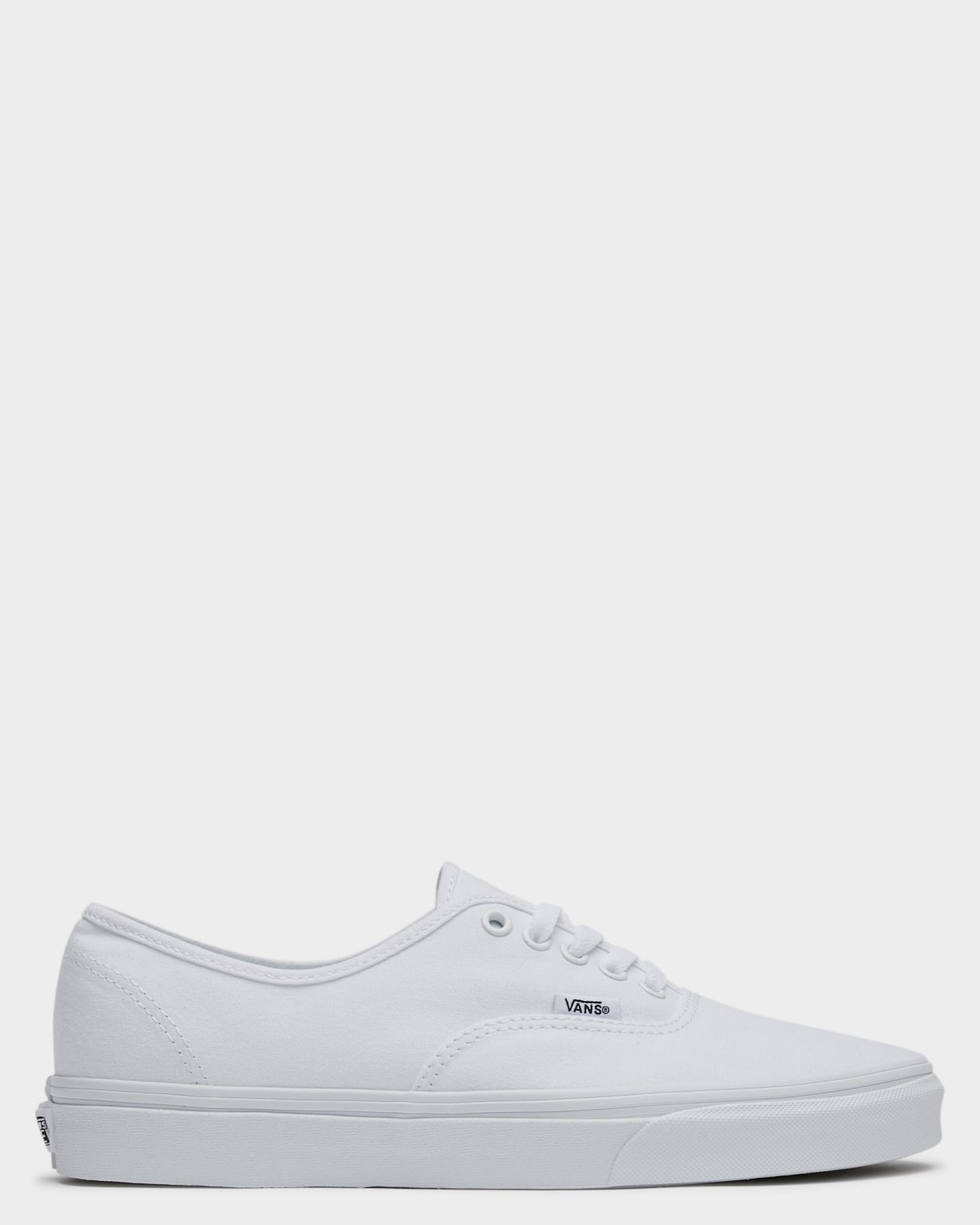 true white vans authentic