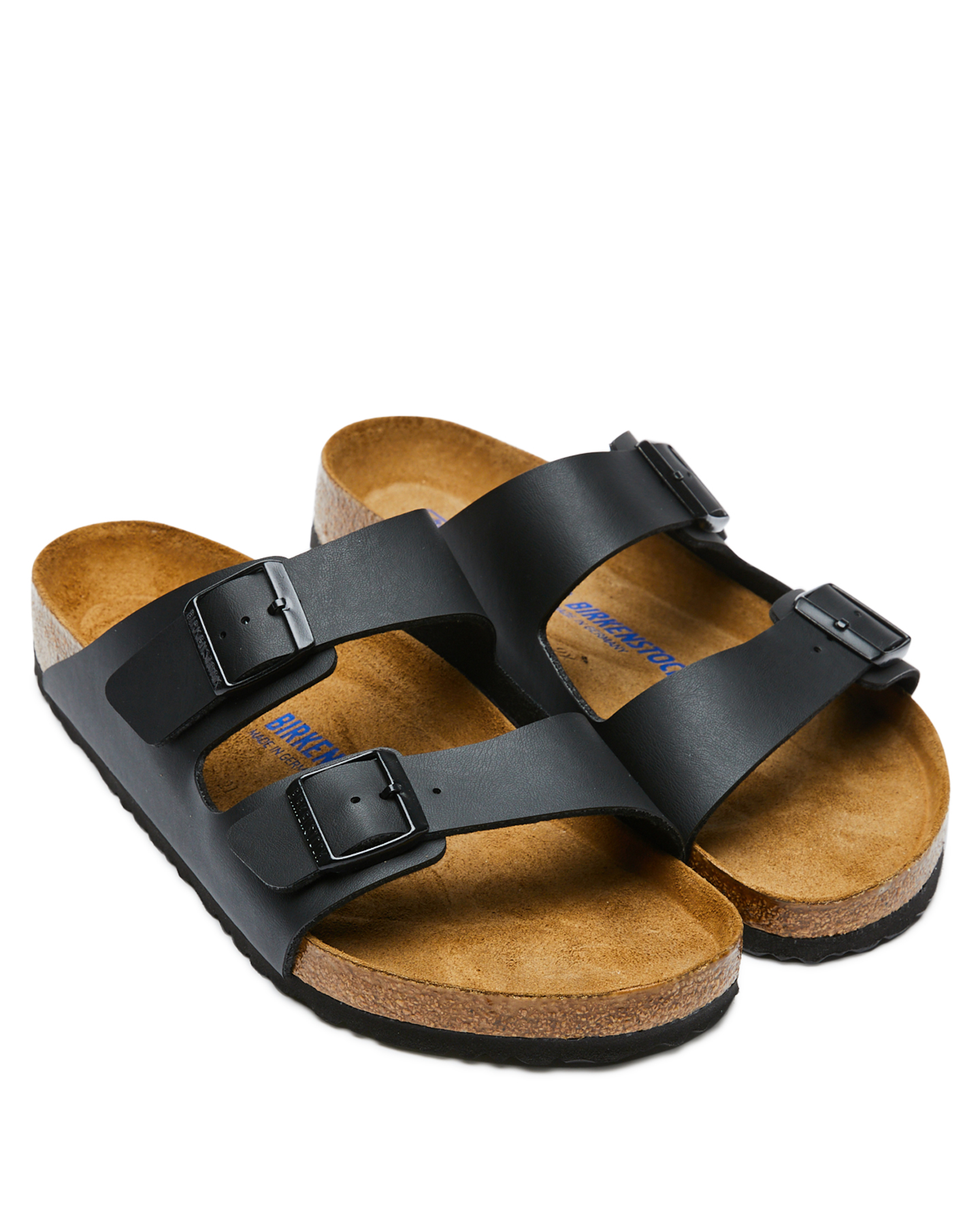 Birkenstock Mens Arizona Sfb Sandal - Black | SurfStitch