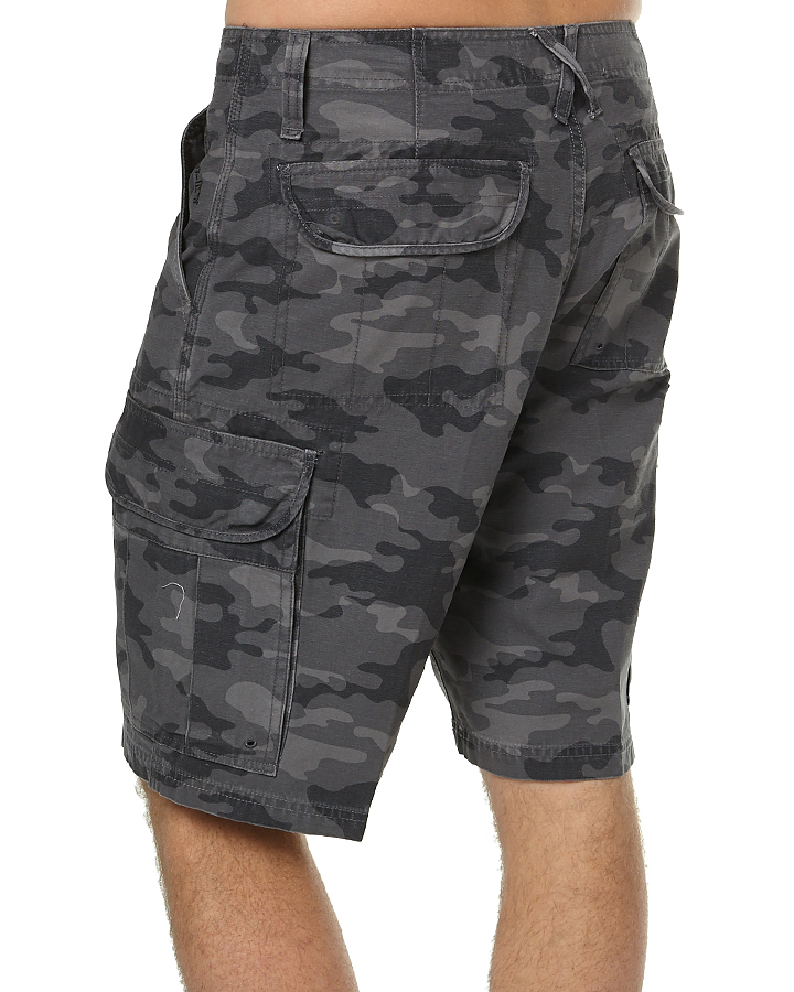 Oakley Delta X Mens Cargo Short - Black Camo | SurfStitch