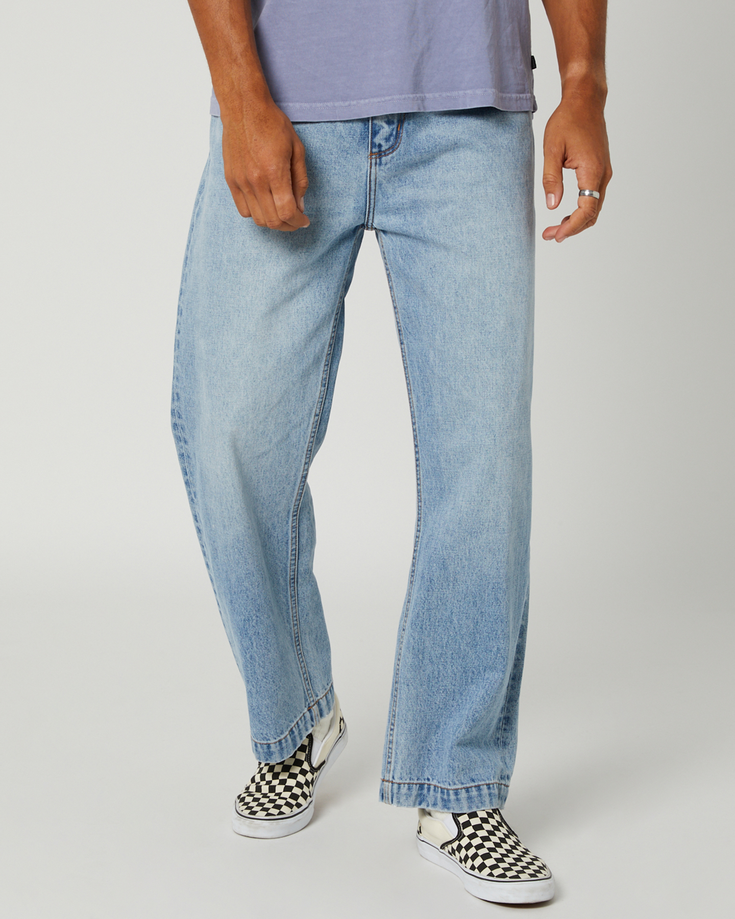 Rollas Lazy Boy Mens Jean - Original Stone | SurfStitch